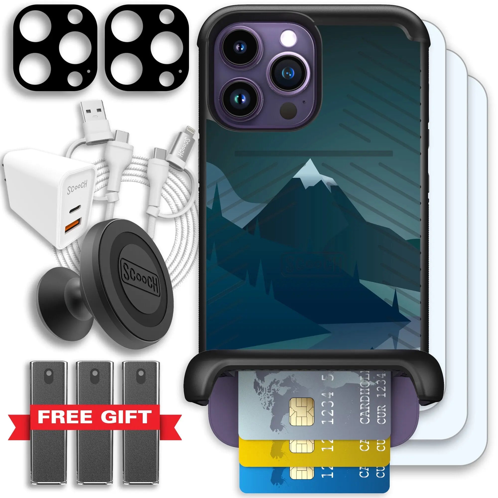 Scooch-Wingmate Ultimate Bundle for iPhone 14 Pro Max-