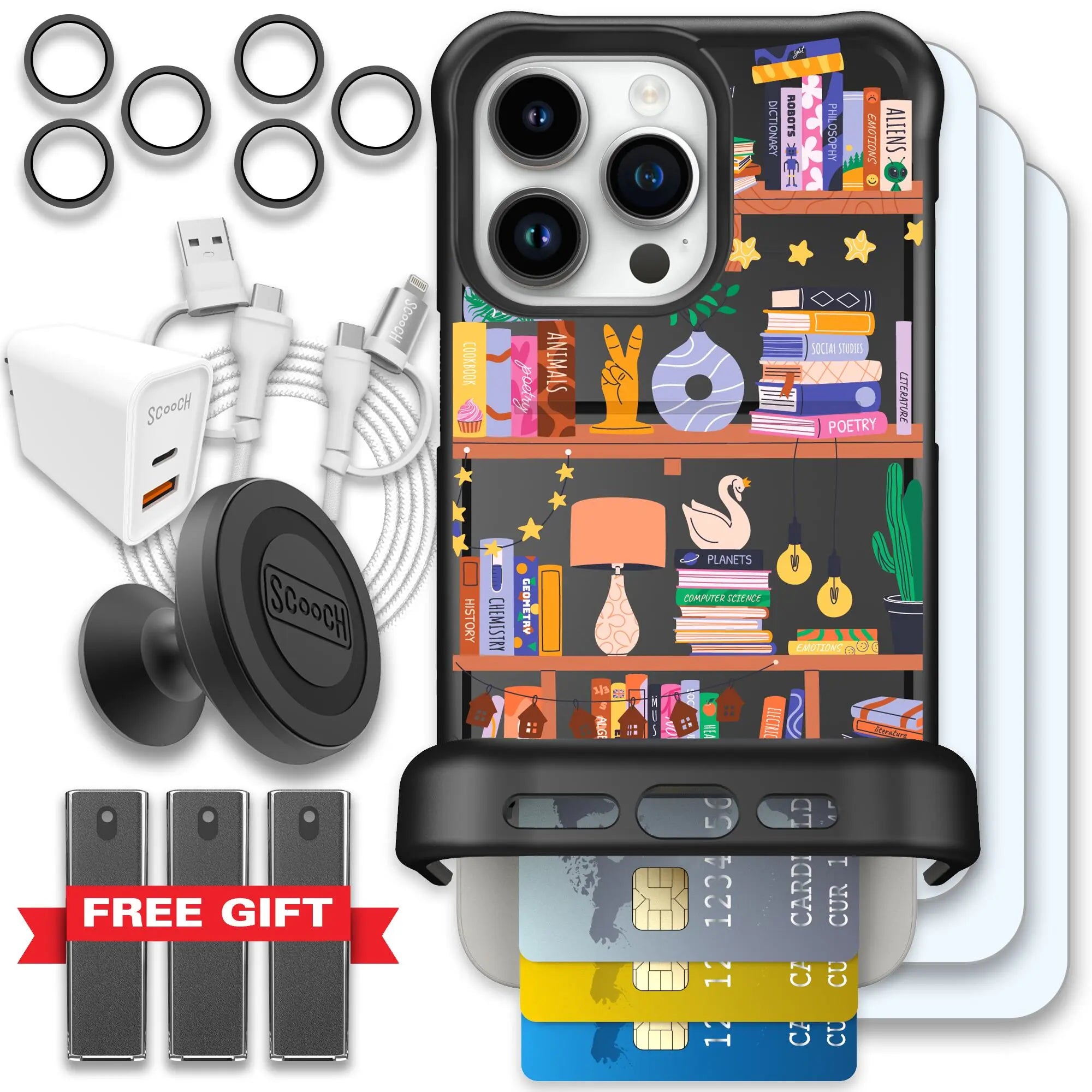 Scooch-Wingmate Ultimate Bundle for iPhone 15 Pro Max-