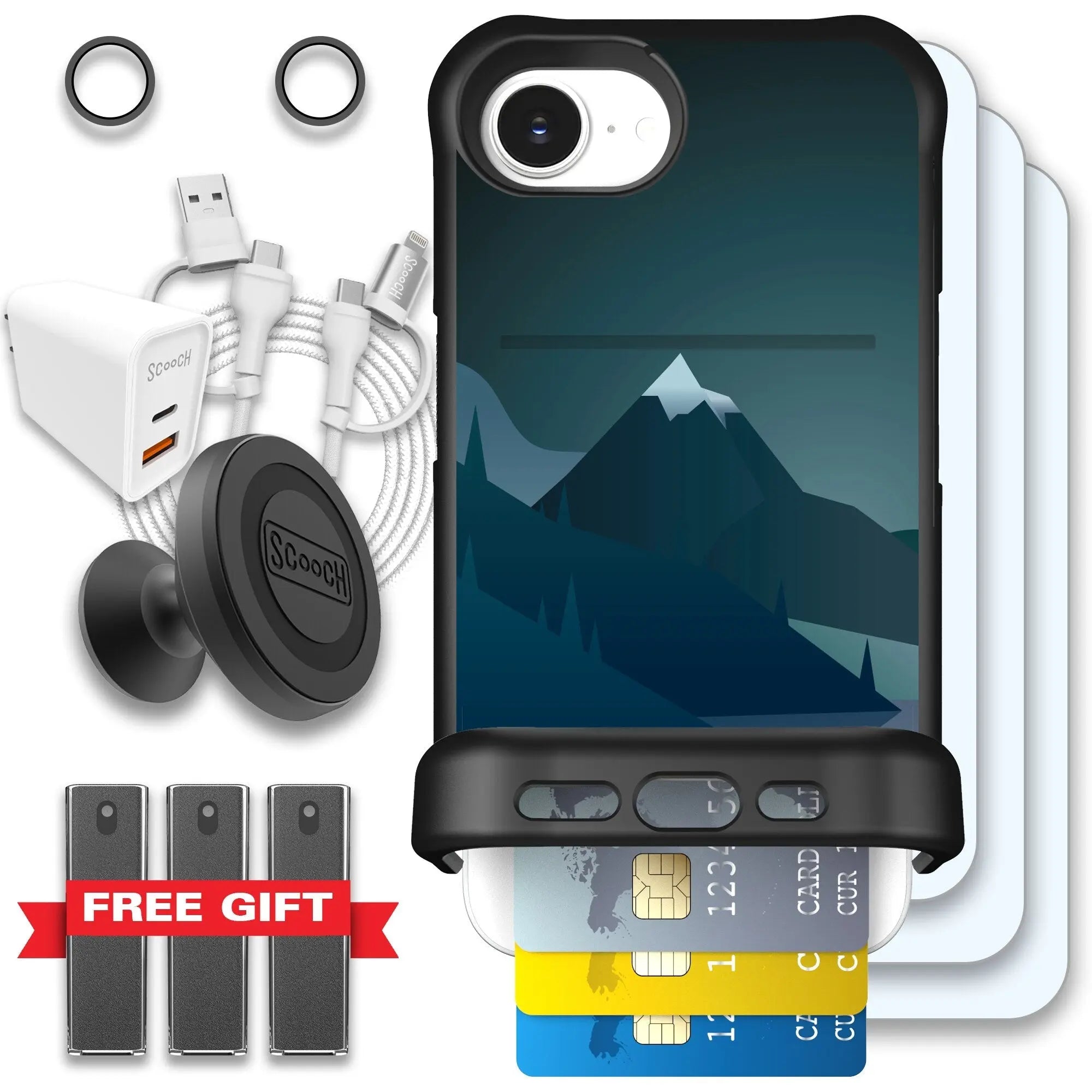 Scooch-Wingmate Ultimate Bundle for iPhone 16e-