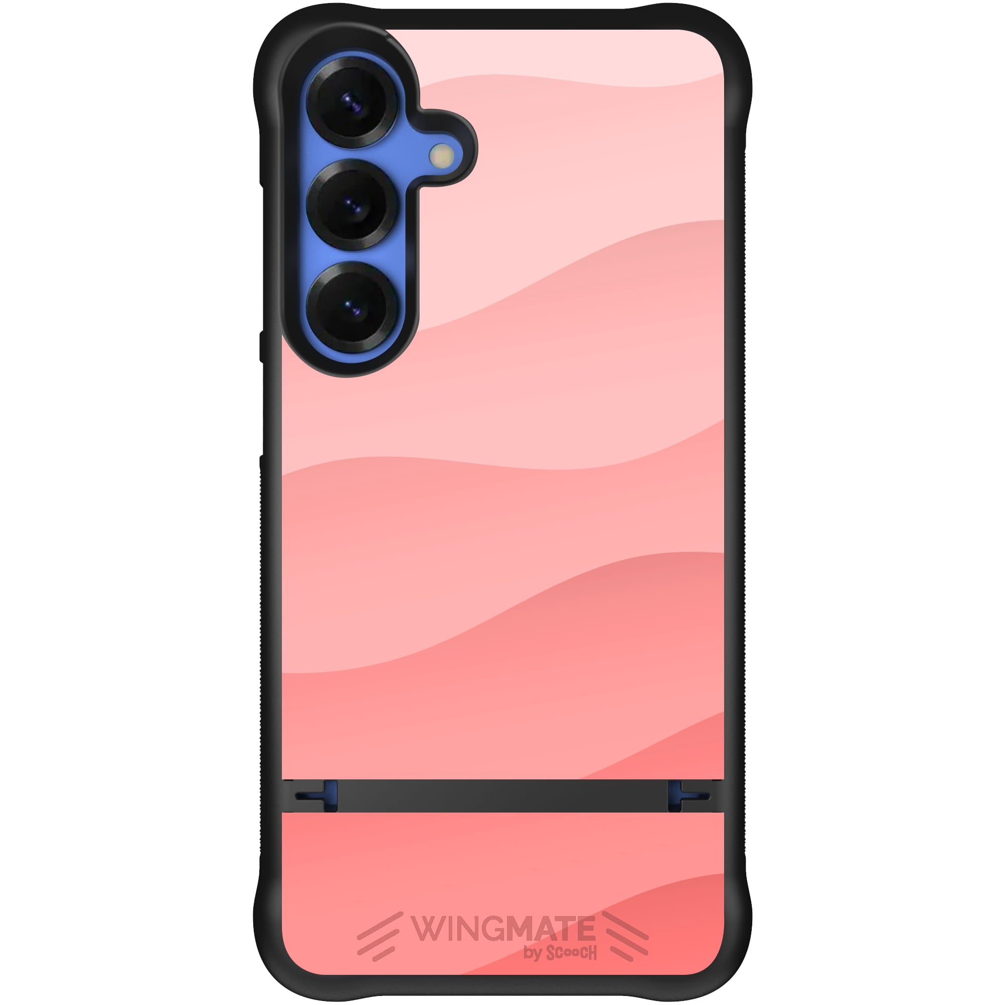 Wingmate Pink Waves for Galaxy S25+
