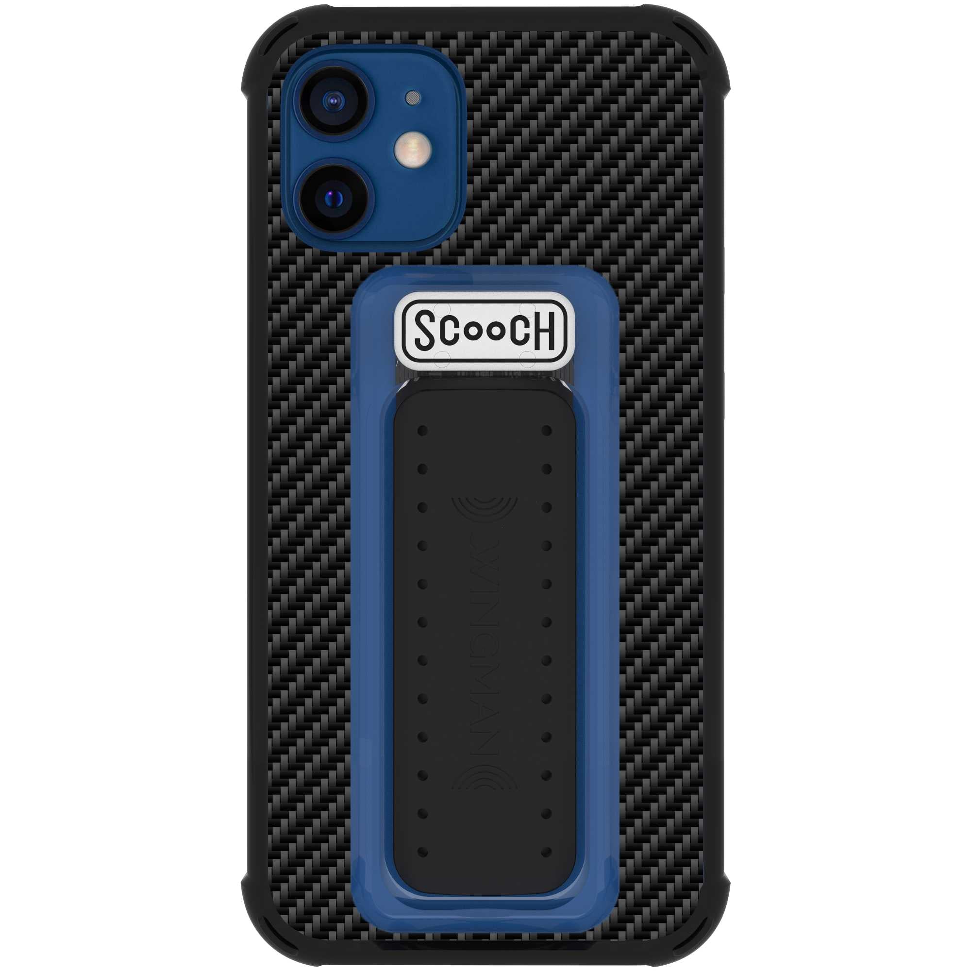Scooch Wingman for iPhone 12 Mini CarbonFiber Scooch Wingman