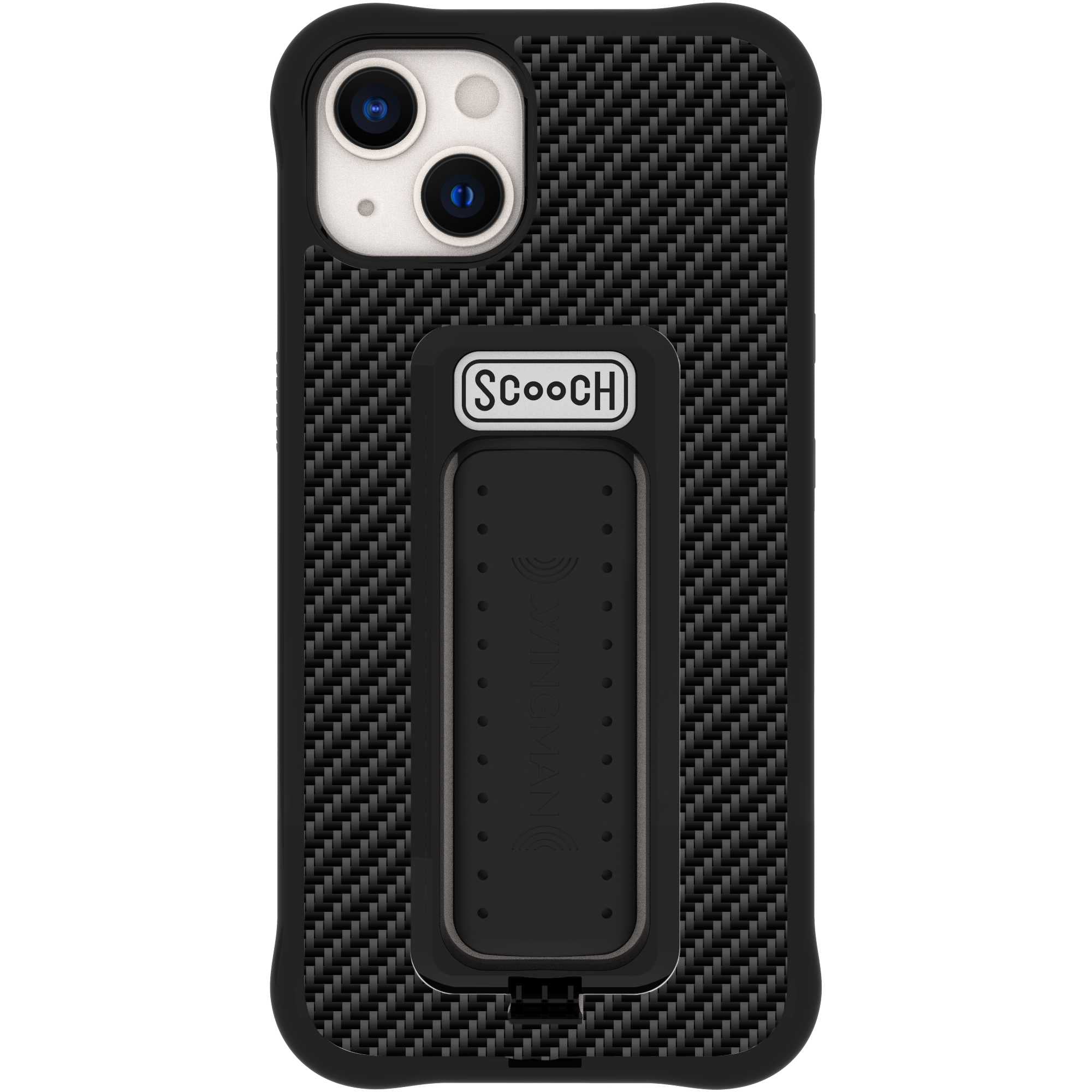 Scooch Wingman for iPhone 13 CarbonFiber Scooch Wingman