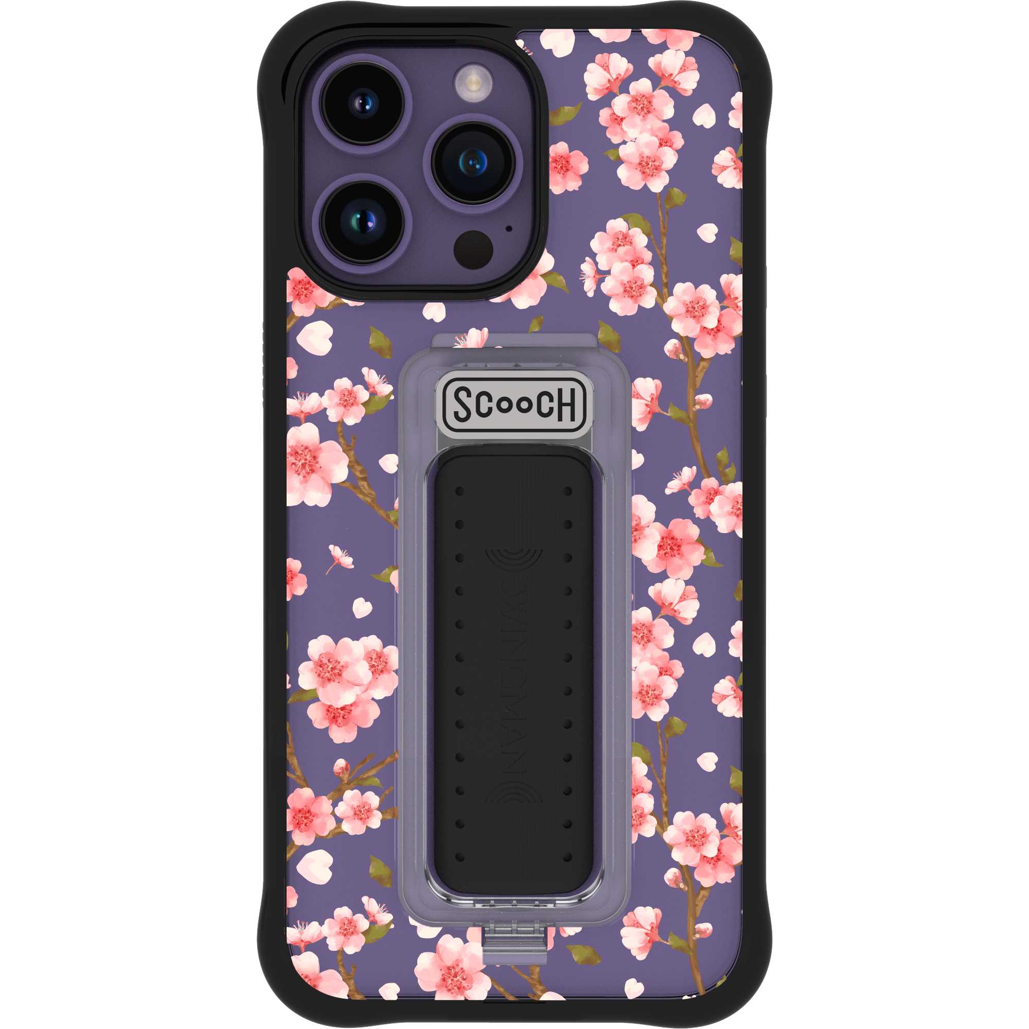 Scooch Wingman for iPhone 14 Pro Max PinkCherryBlossoms Scooch Wingman