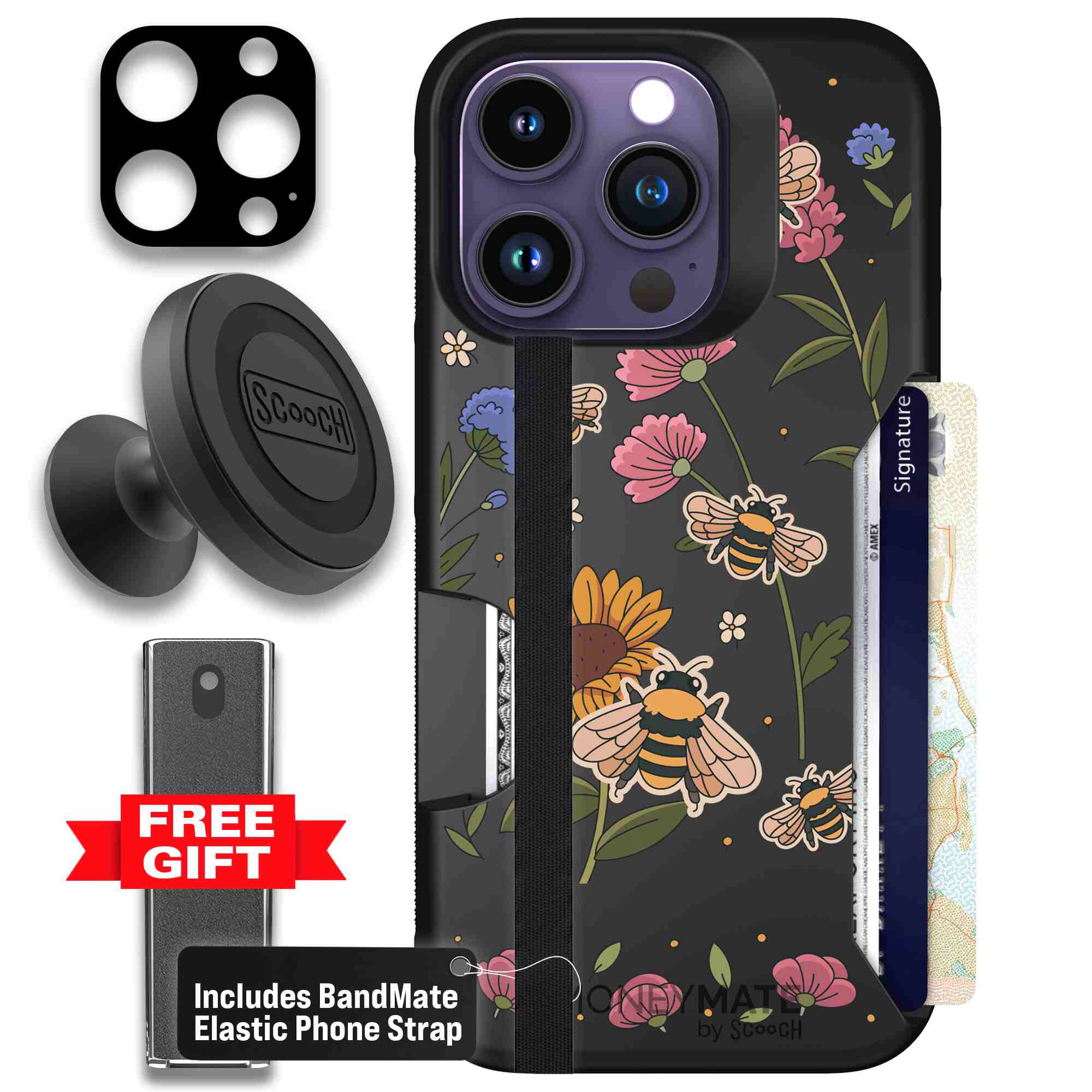 Bee Happy | website | iPhone 14 Pro | Defender Bundle