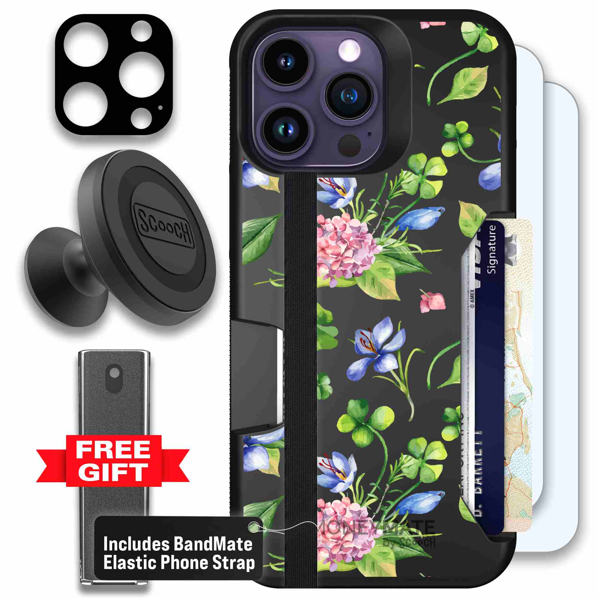 Lucky Hydrangea | website | iPhone 14 Pro Max | Defender Bundle