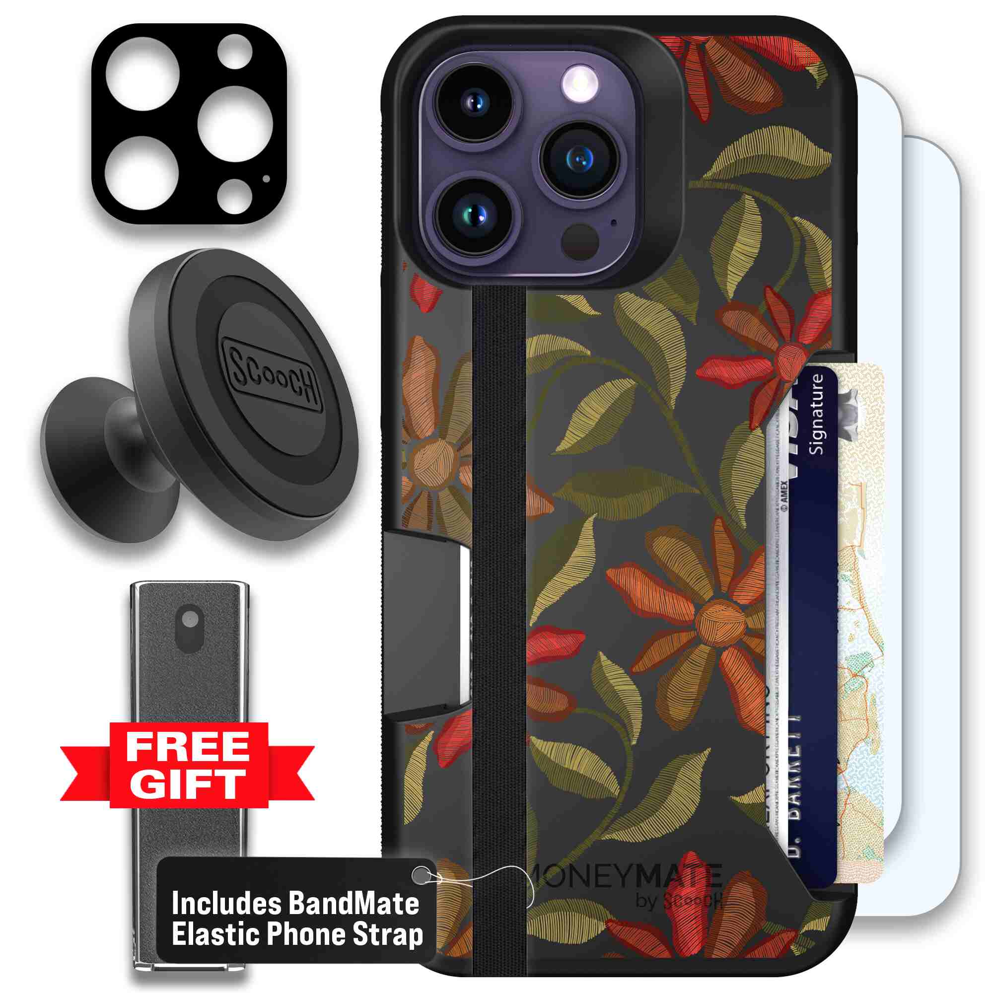Floral Tapestry | website | iPhone 14 Pro Max | Defender Bundle