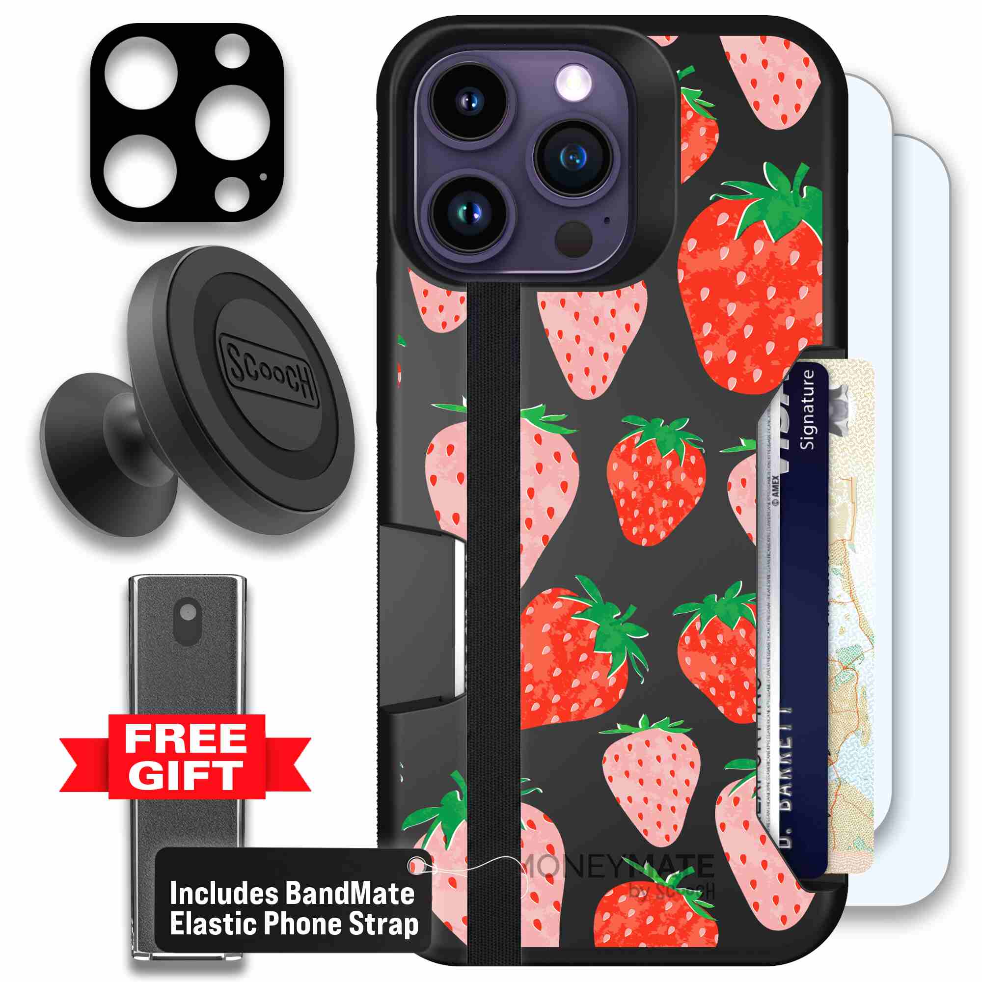 Strawberry Fields | website | iPhone 14 Pro Max | Defender Bundle
