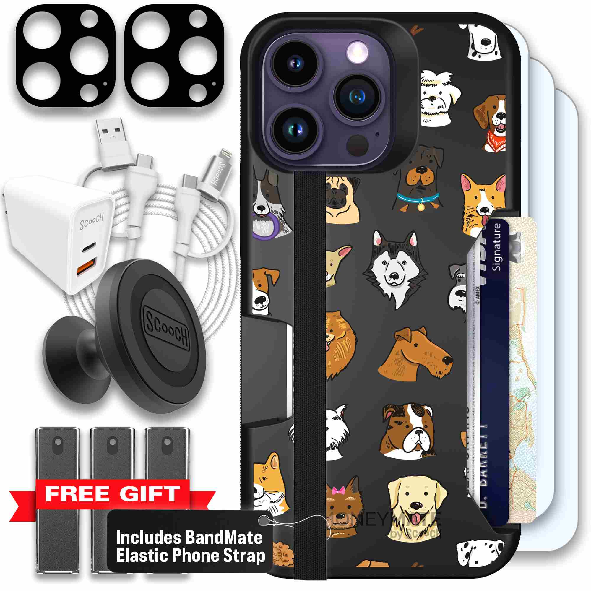 Dog Squad | website | iPhone 14 Pro Max | Ultimate Bundle