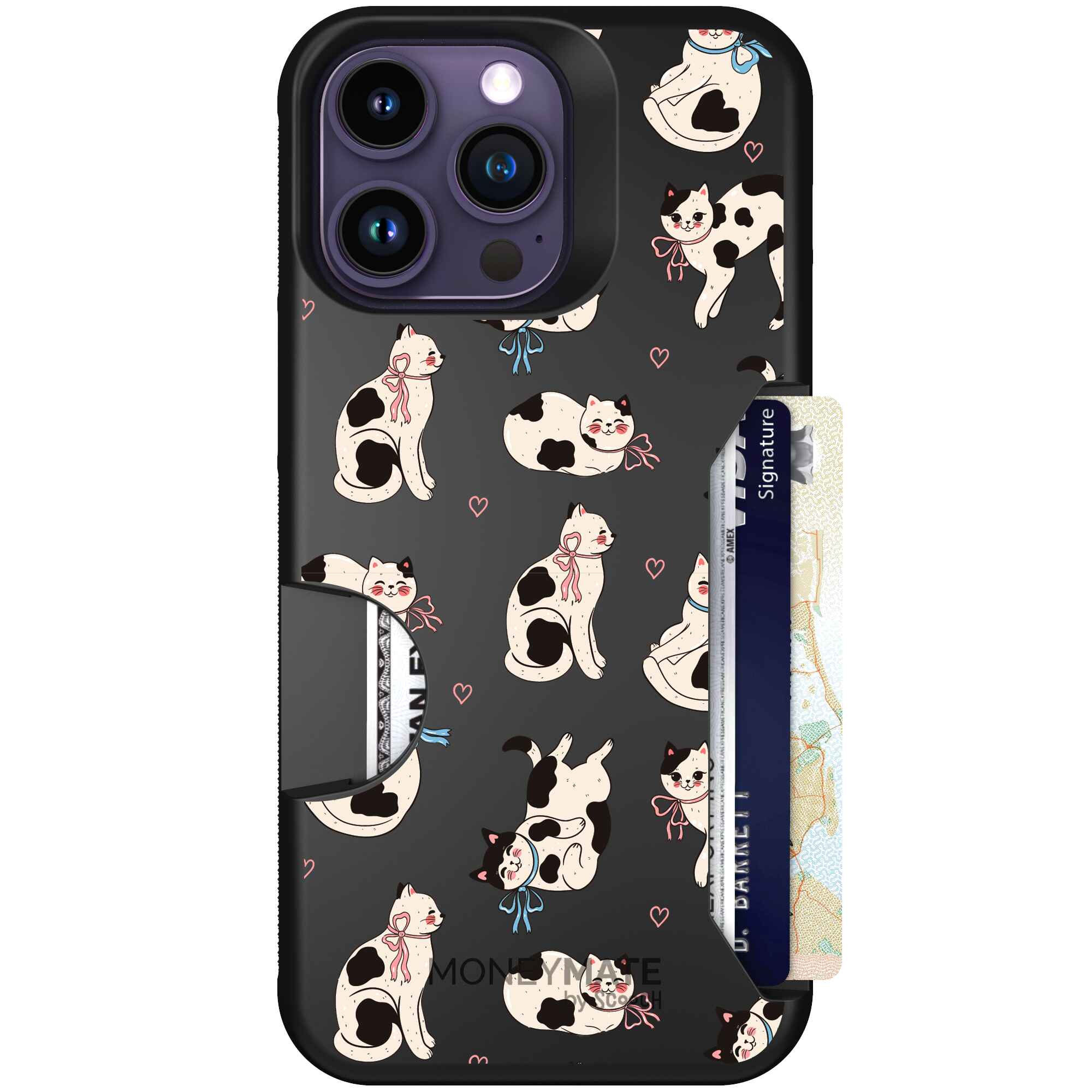 Bow Kitties | website | iPhone 14 Pro Max | Case