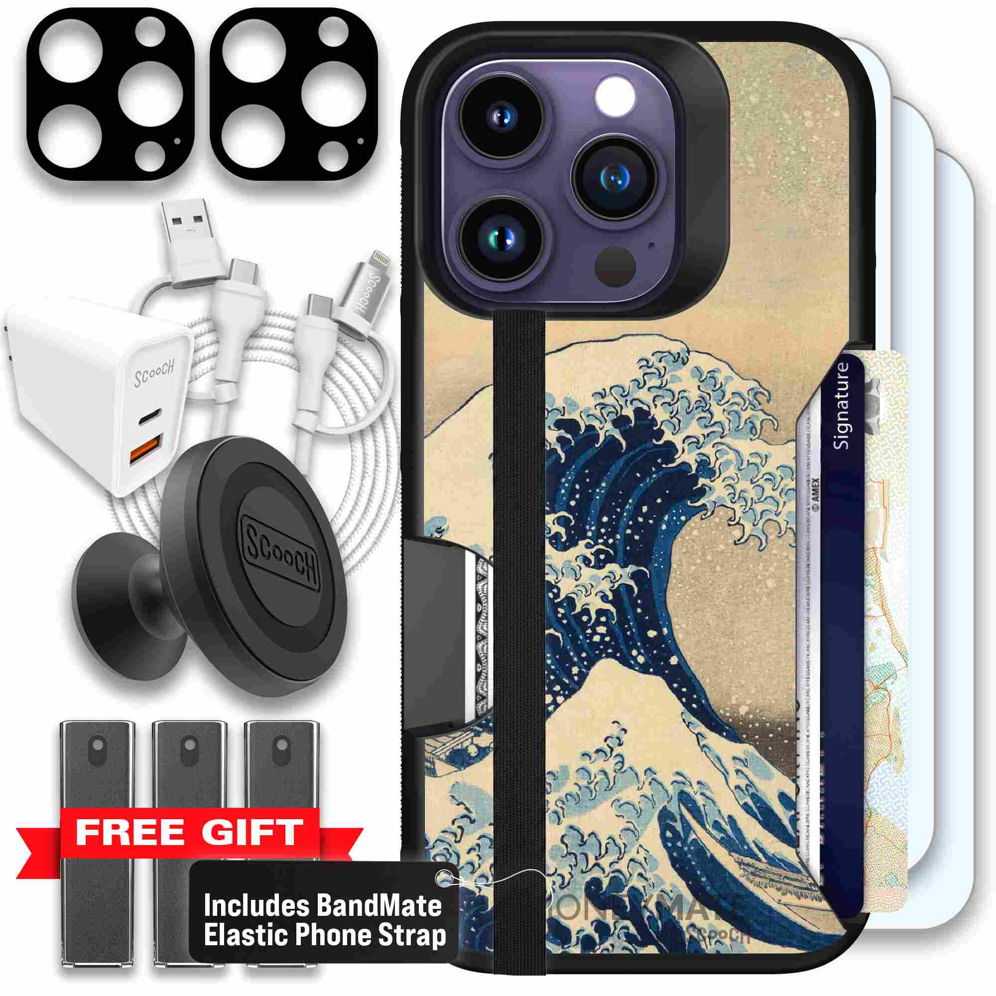 Great Wave | website | iPhone 14 Pro | Ultimate Bundle