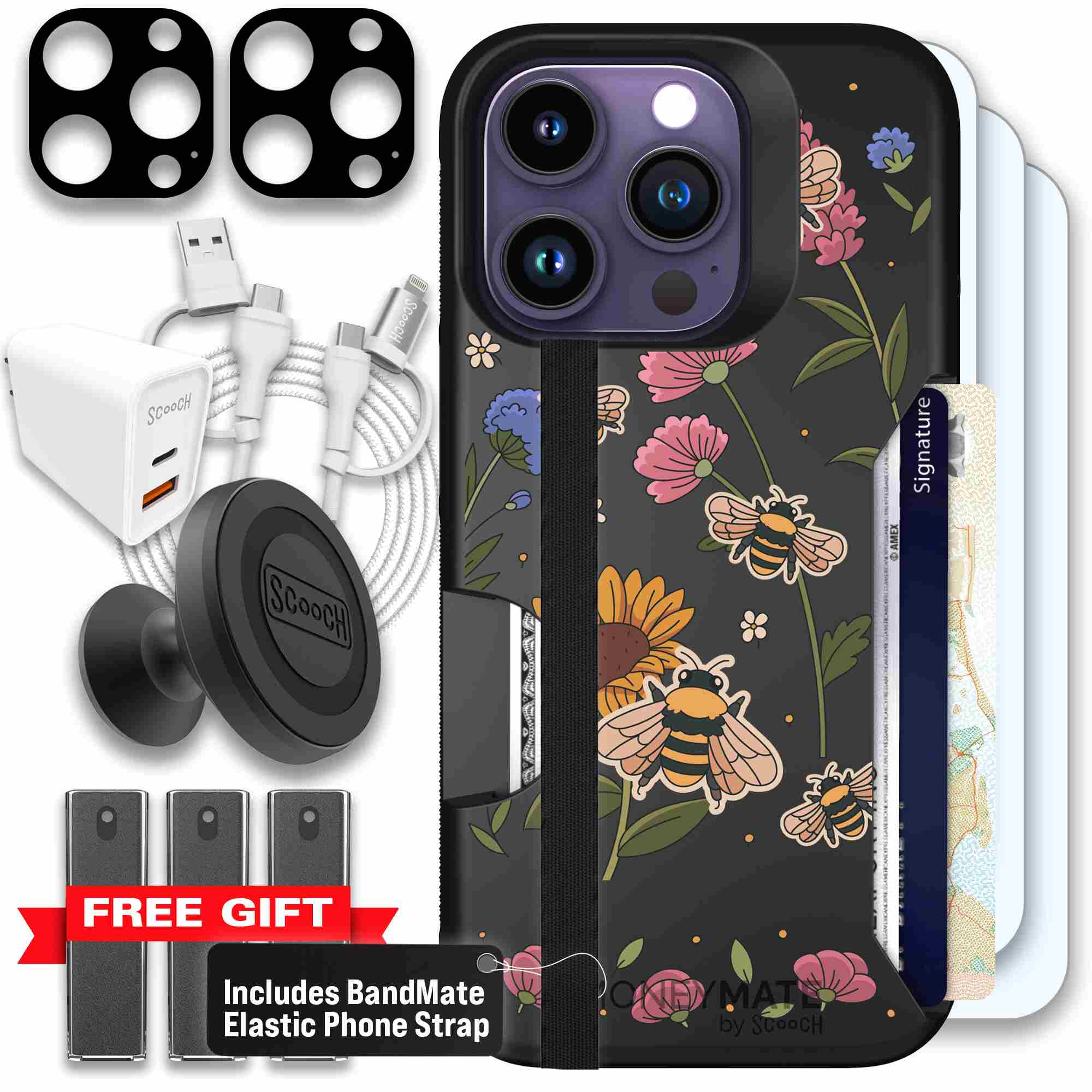Bee Happy | website | iPhone 14 Pro | Ultimate Bundle