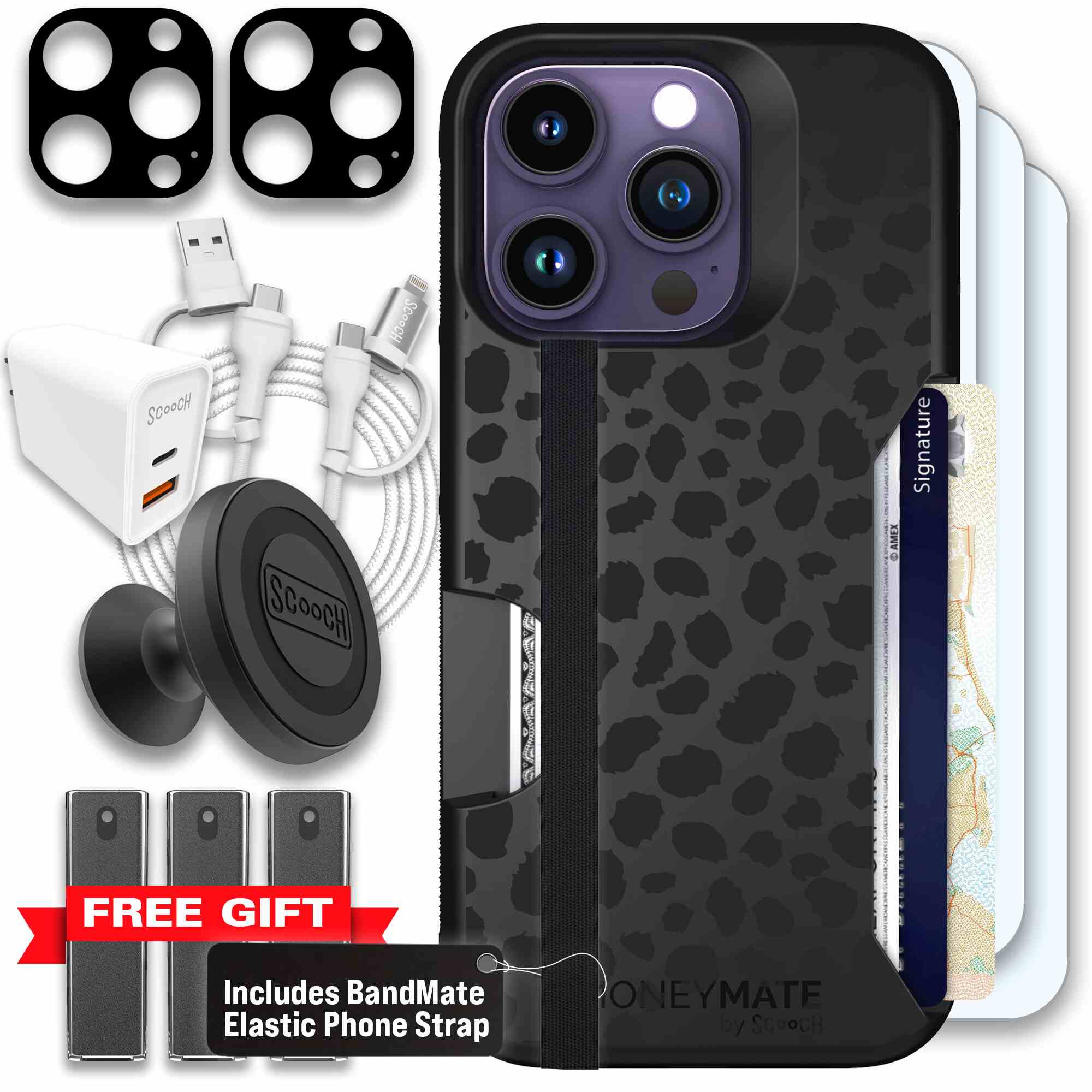 Black Leopard | website | iPhone 14 Pro | Ultimate Bundle