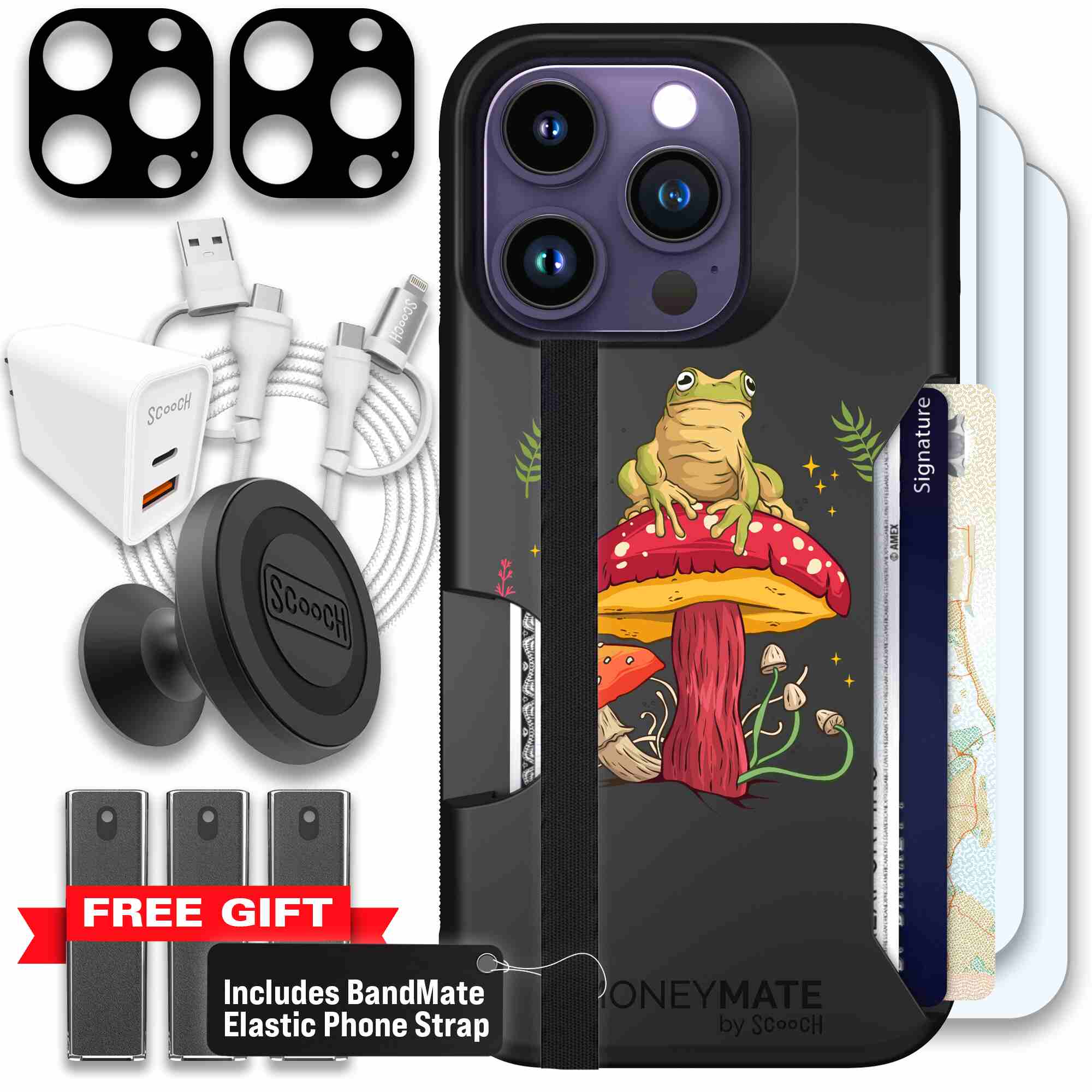 Toadstool Frog | website | iPhone 14 Pro | Ultimate Bundle