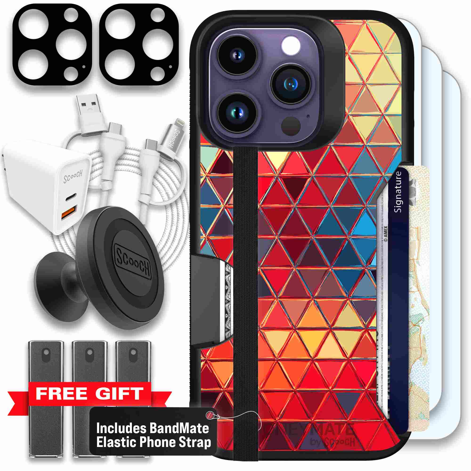 Festive Glass | website | iPhone 14 Pro | Ultimate Bundle