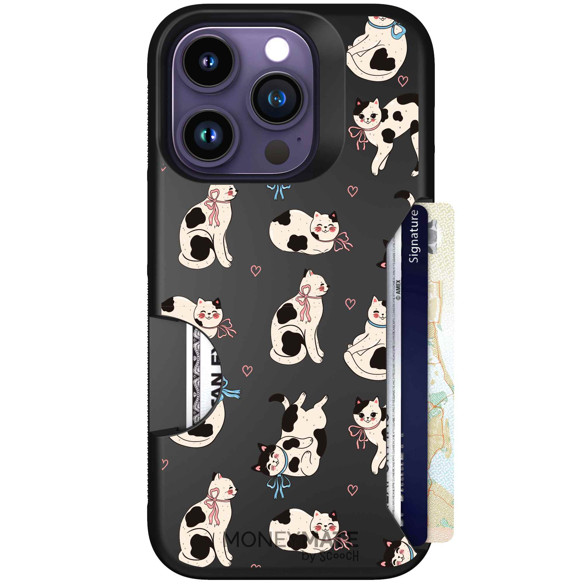 Bow Kitties | website | iPhone 14 Pro | Case