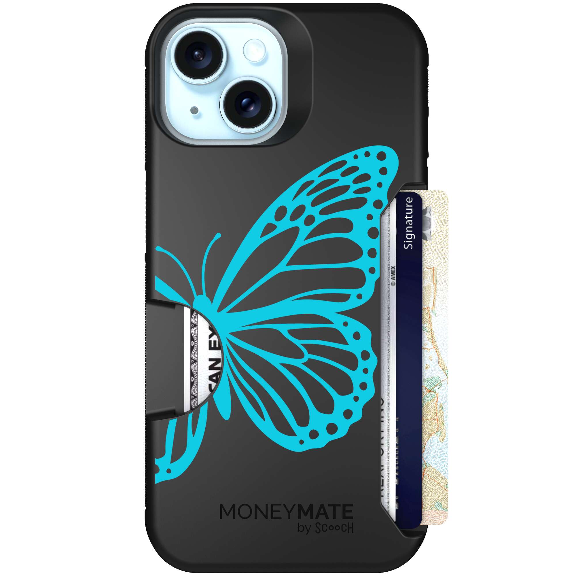 Azure Butterfly | website | iPhone 15 | Case