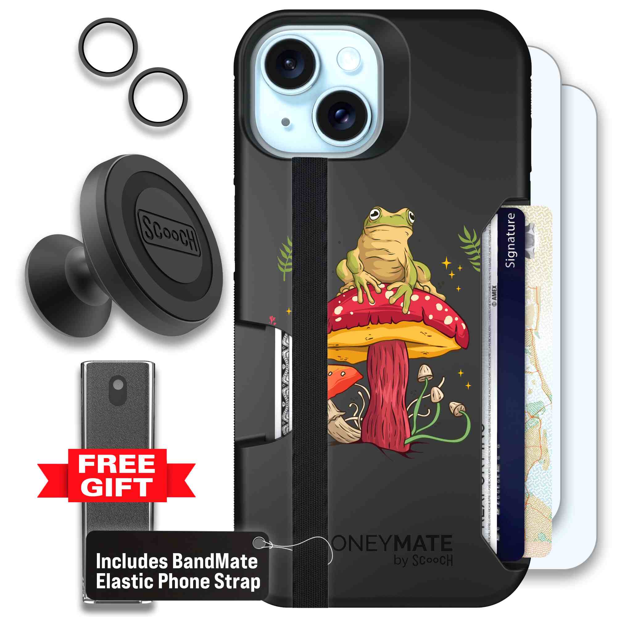 Toadstool Frog | website | iPhone 15 | Defender Bundle