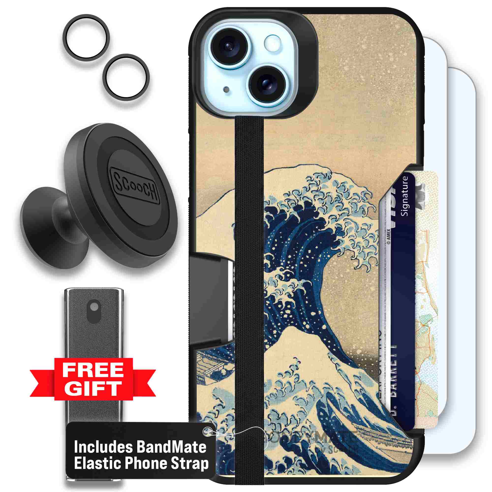 Great Wave | website | iPhone 15 Plus | Defender Bundle