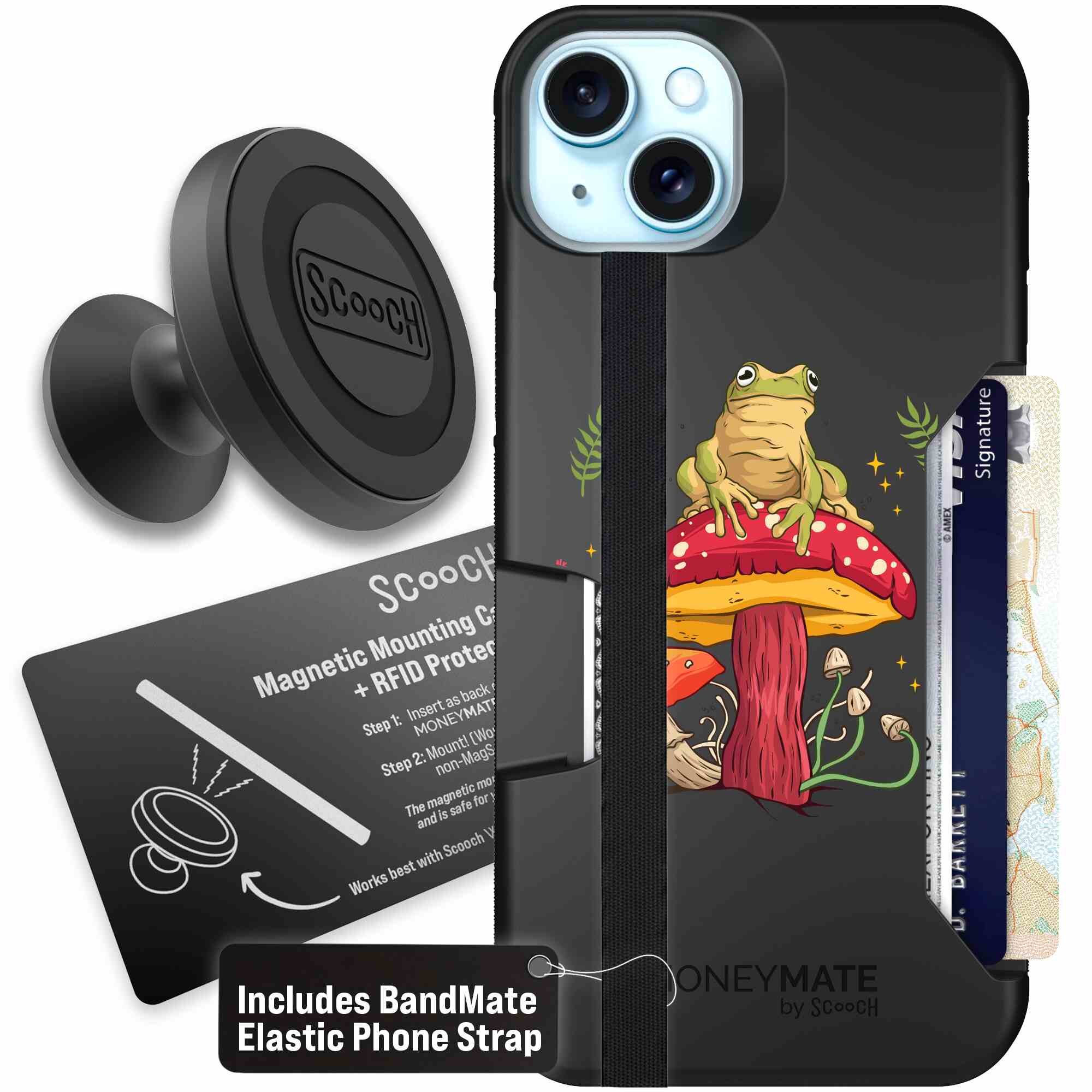 Toadstool Frog | website | iPhone 15 Plus | Starter Bundle