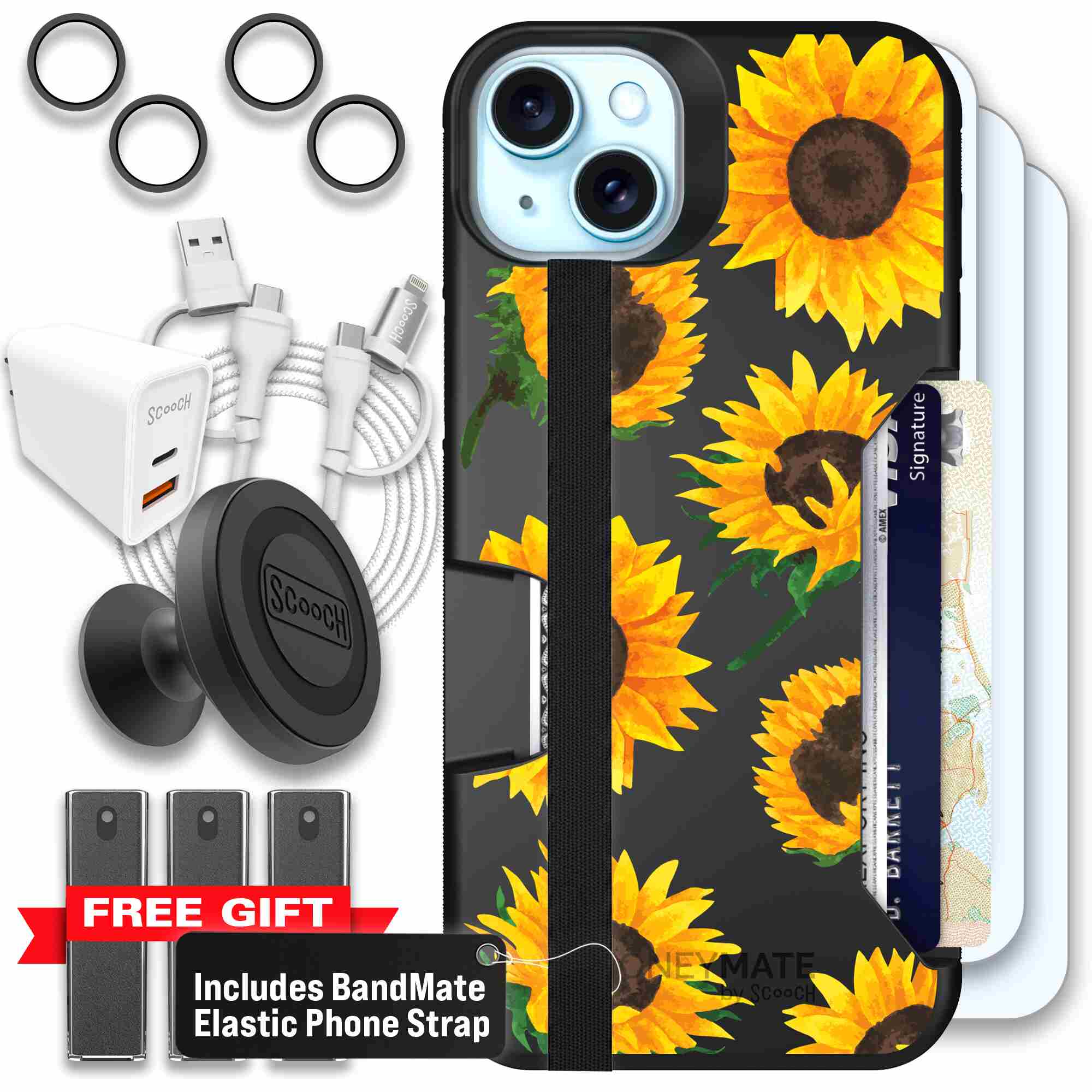 Sunflower Frenzy | website | iPhone 15 Plus | Ultimate Bundle