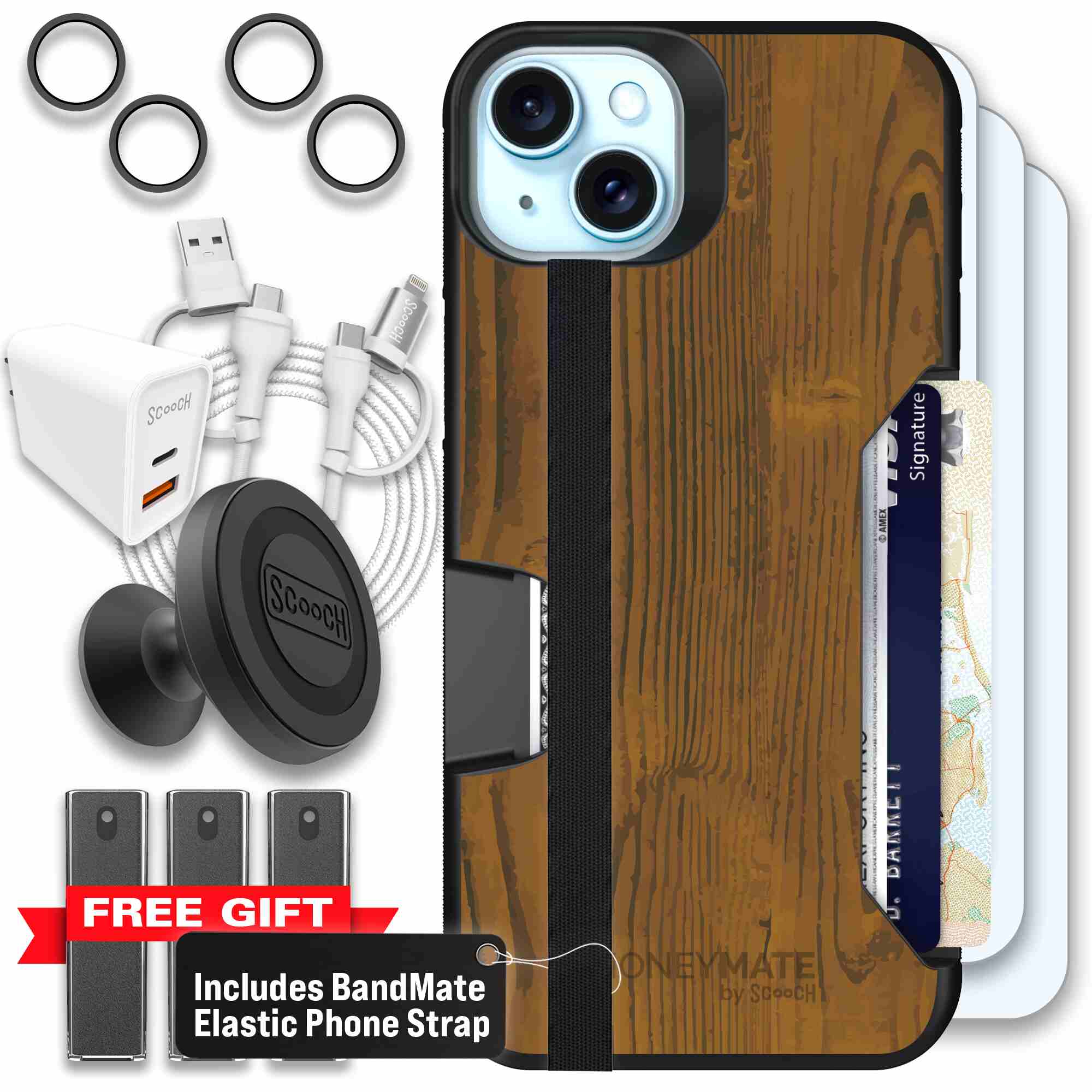 Wood Grain | website | iPhone 15 Plus | Ultimate Bundle