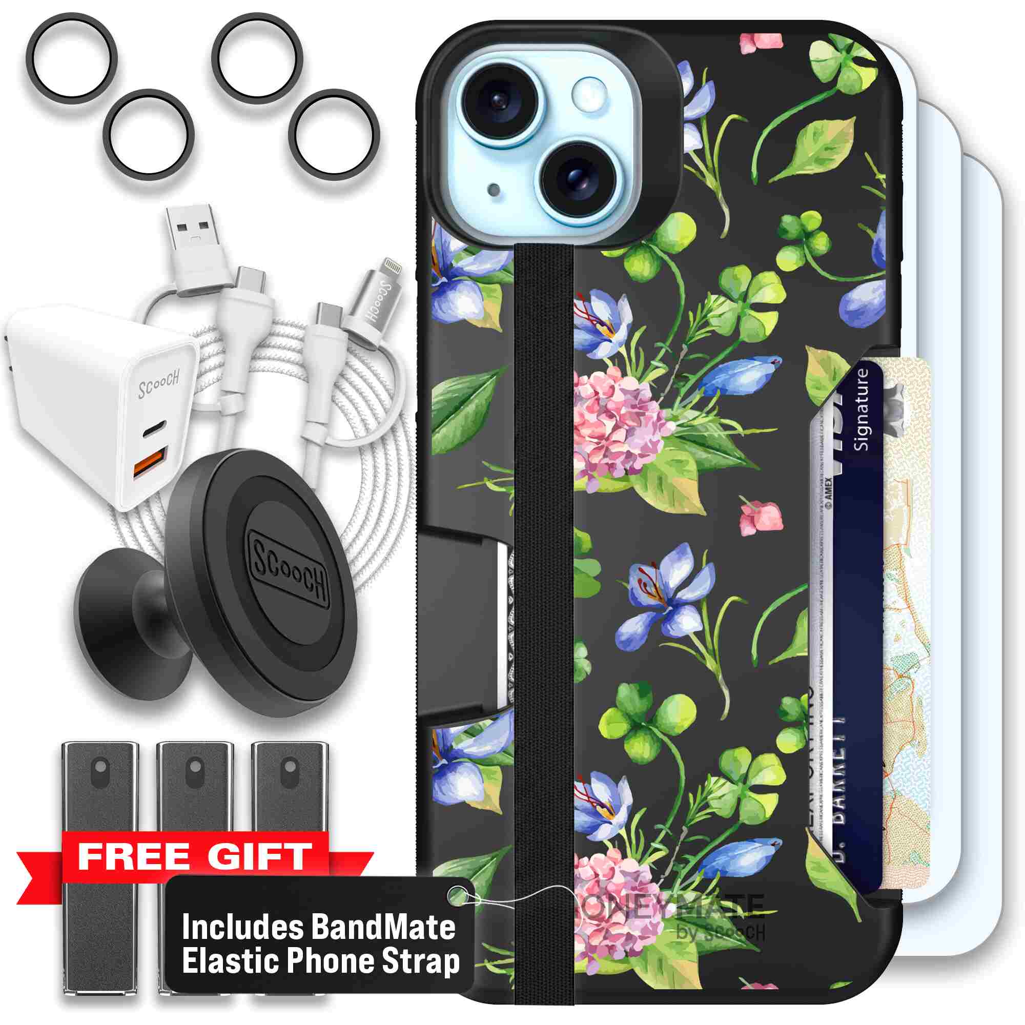 Lucky Hydrangea | website | iPhone 15 Plus | Ultimate Bundle