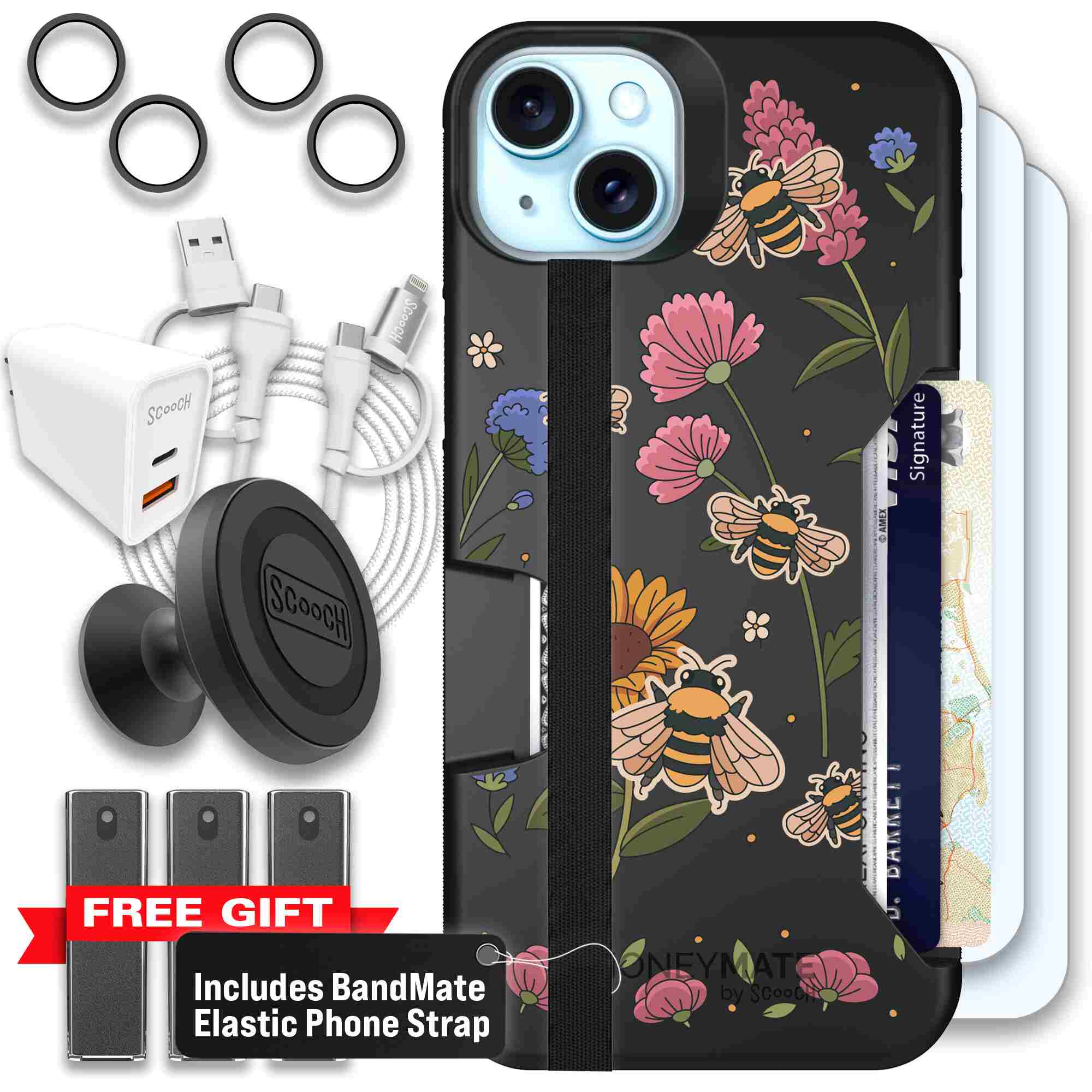Bee Happy | website | iPhone 15 Plus | Ultimate Bundle
