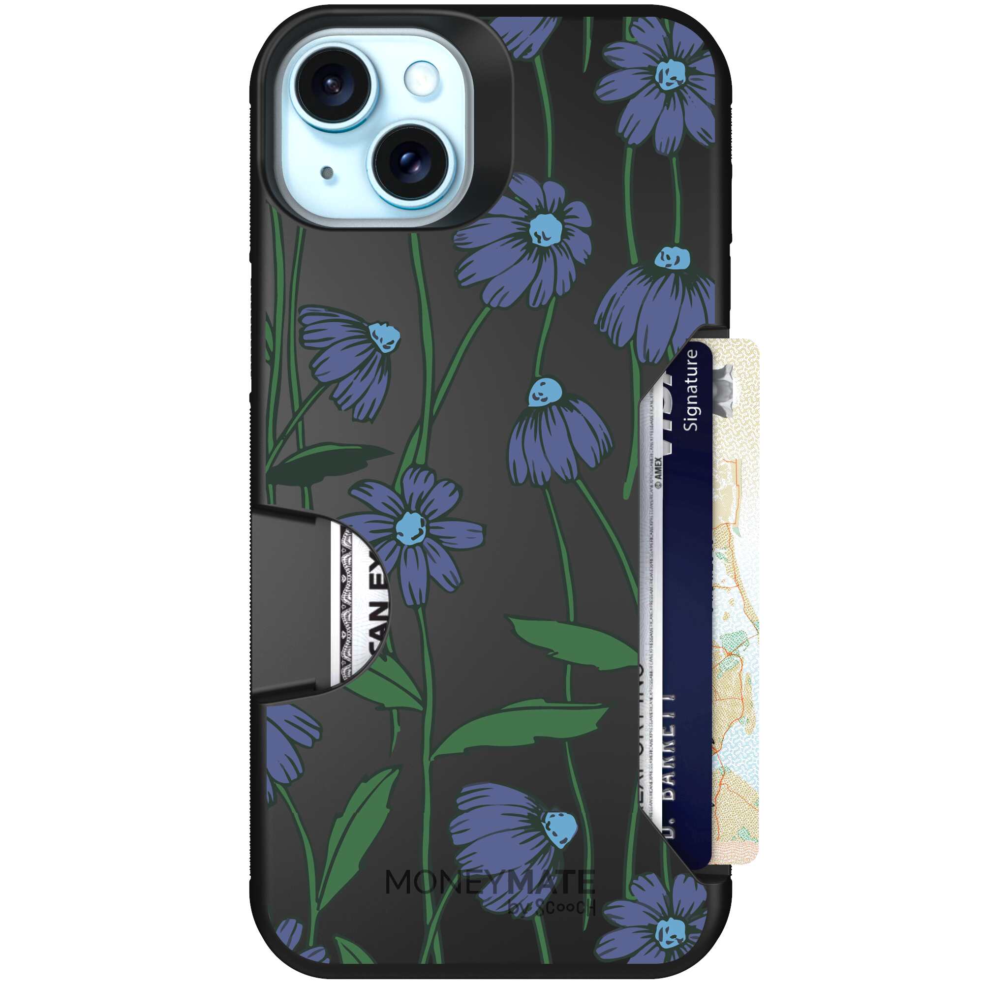 Violet Daisy | website | iPhone 15 Plus | Case