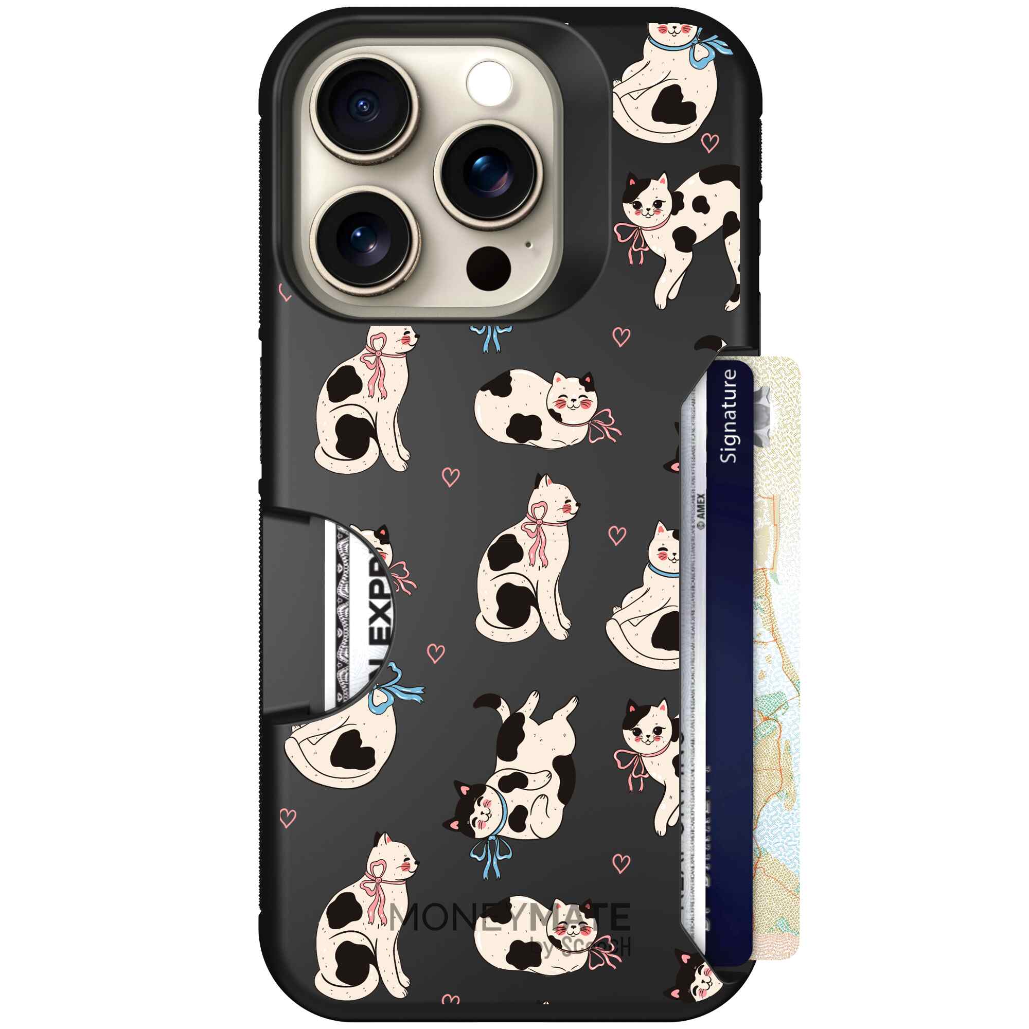Bow Kitties | website | iPhone 15 Pro | Case