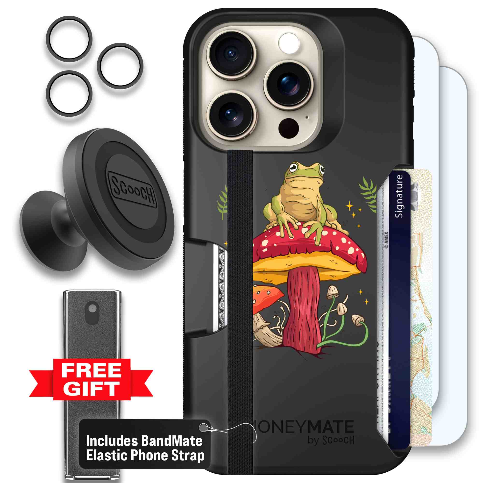 Toadstool Frog | website | iPhone 15 Pro | Defender Bundle
