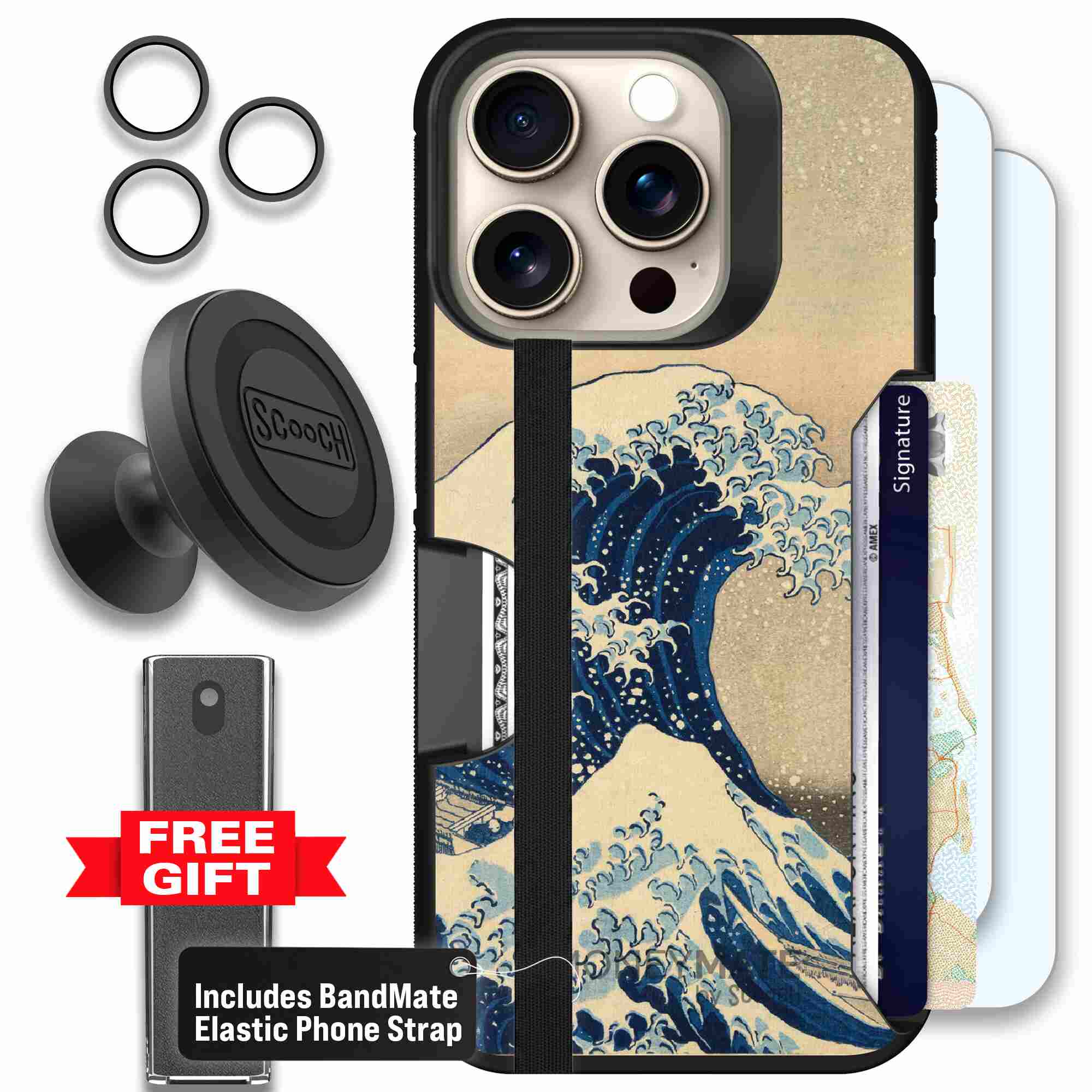 Great Wave | website | iPhone 15 Pro | Defender Bundle