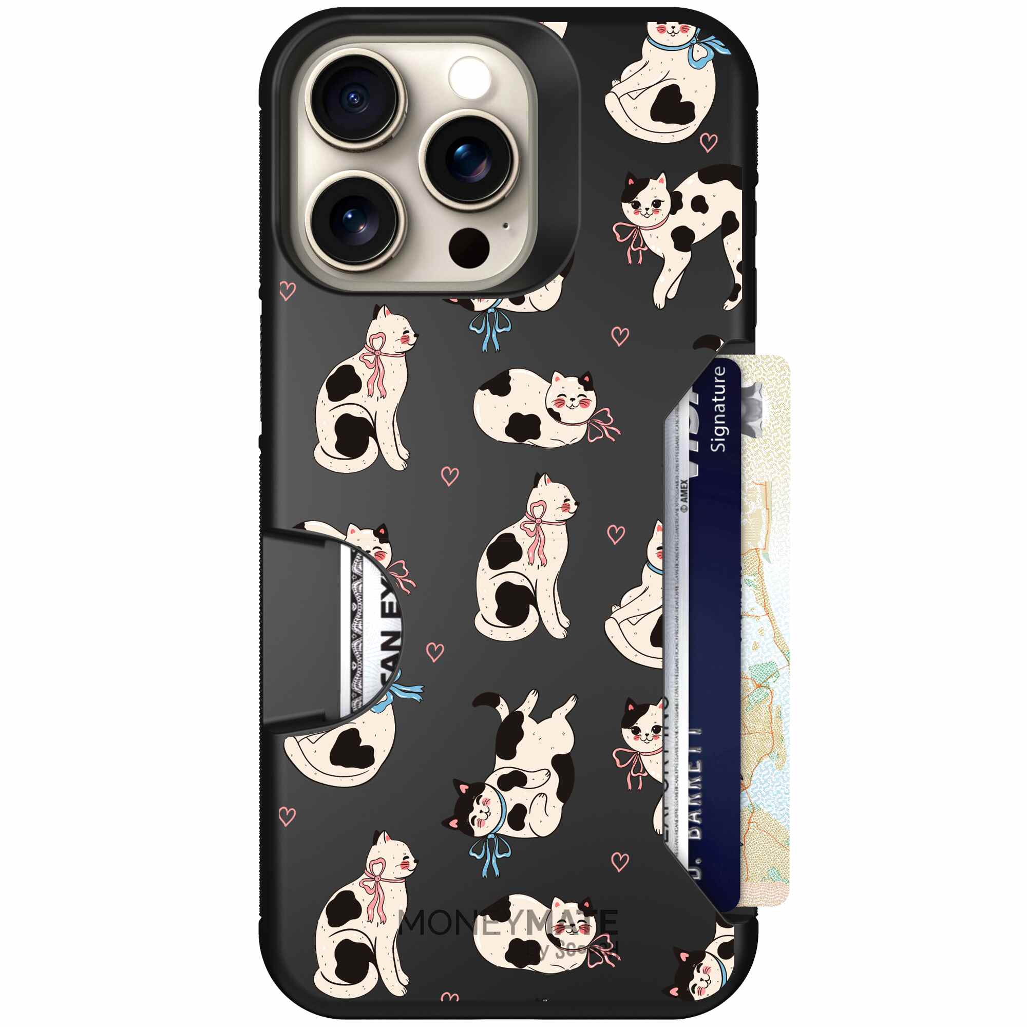 Bow Kitties | website | iPhone 15 Pro Max | Case
