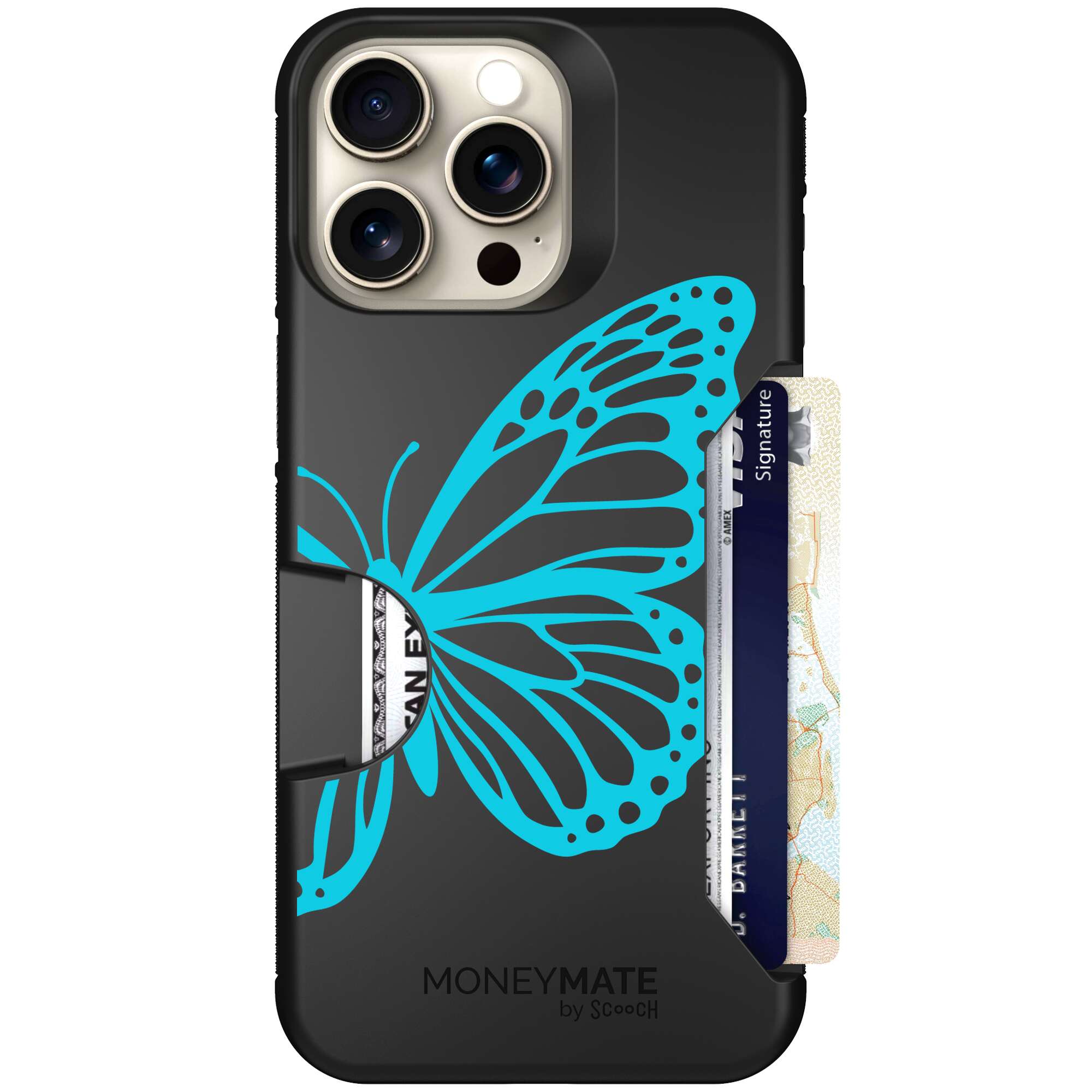 Azure Butterfly | website | iPhone 15 Pro Max | Case