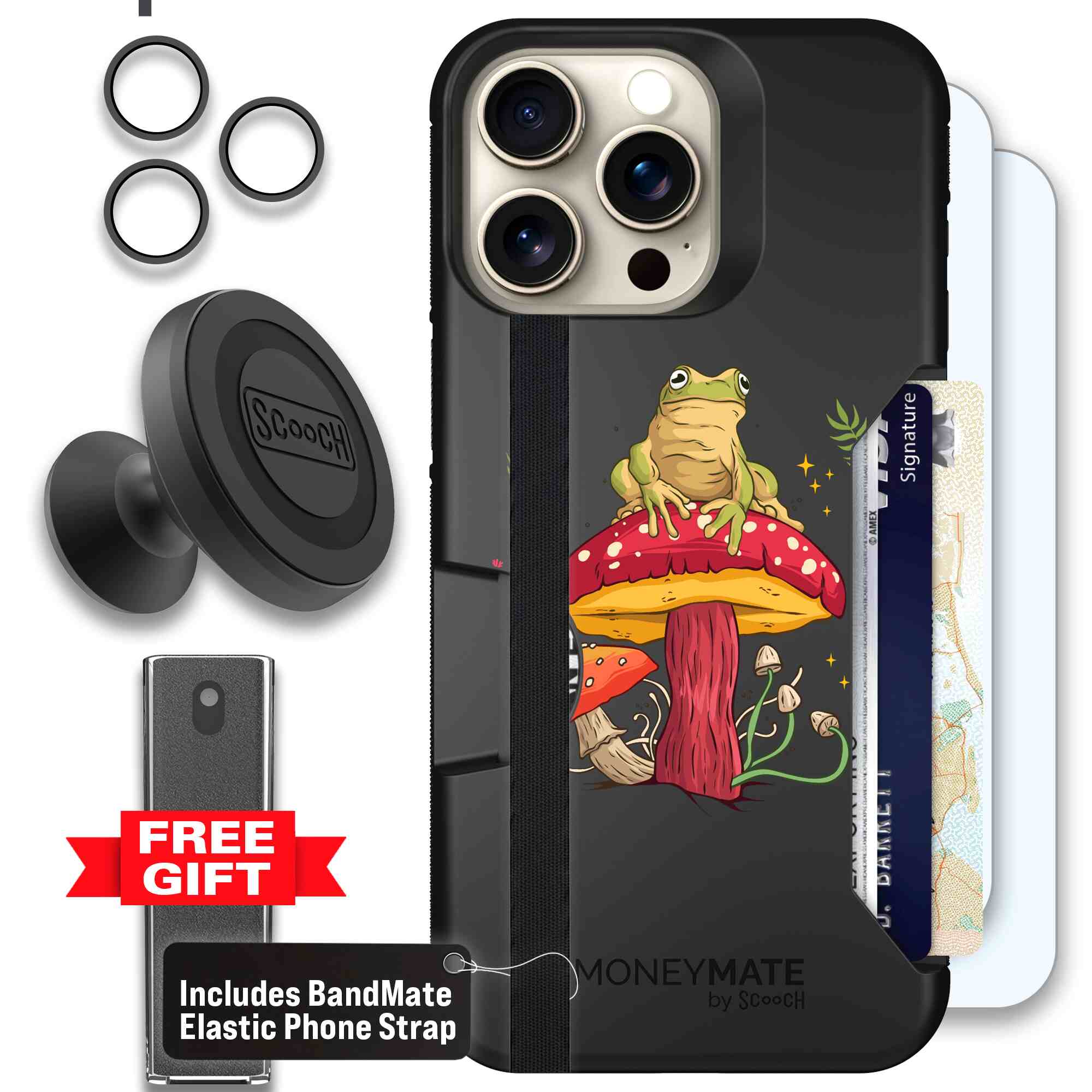 Toadstool Frog | website | iPhone 15 Pro Max | Defender Bundle