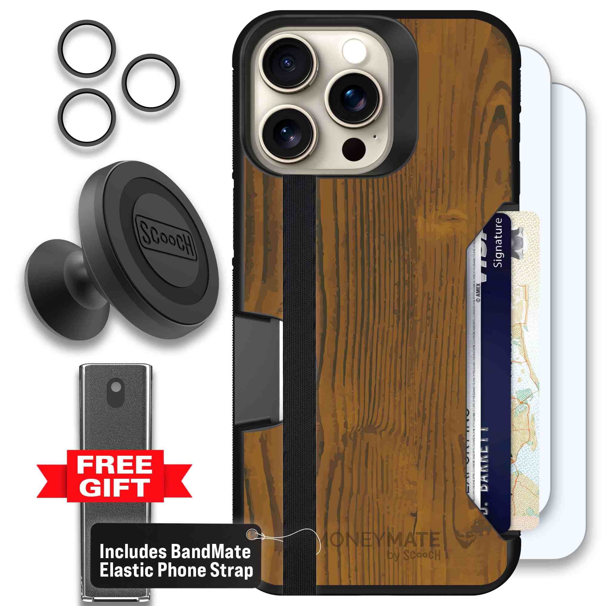 Wood Grain | website | iPhone 15 Pro Max | Defender Bundle