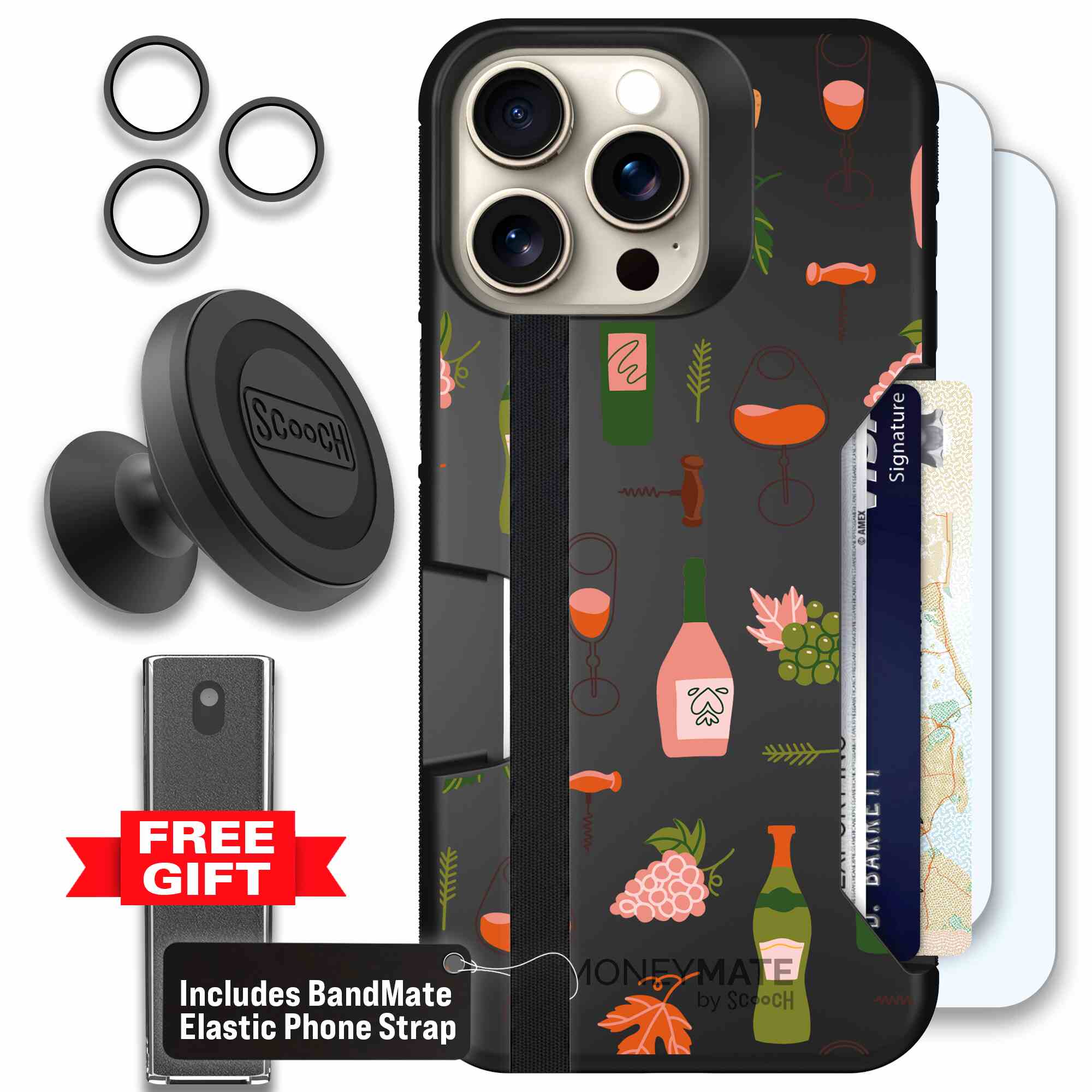 Vino Vibes | website | iPhone 15 Pro Max | Defender Bundle