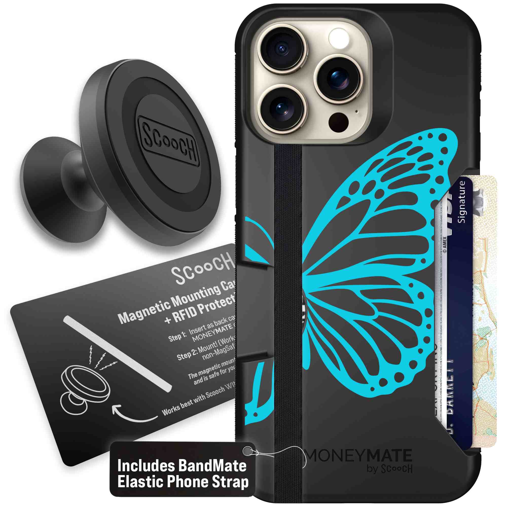 Azure Butterfly | website | iPhone 15 Pro Max | Starter Bundle