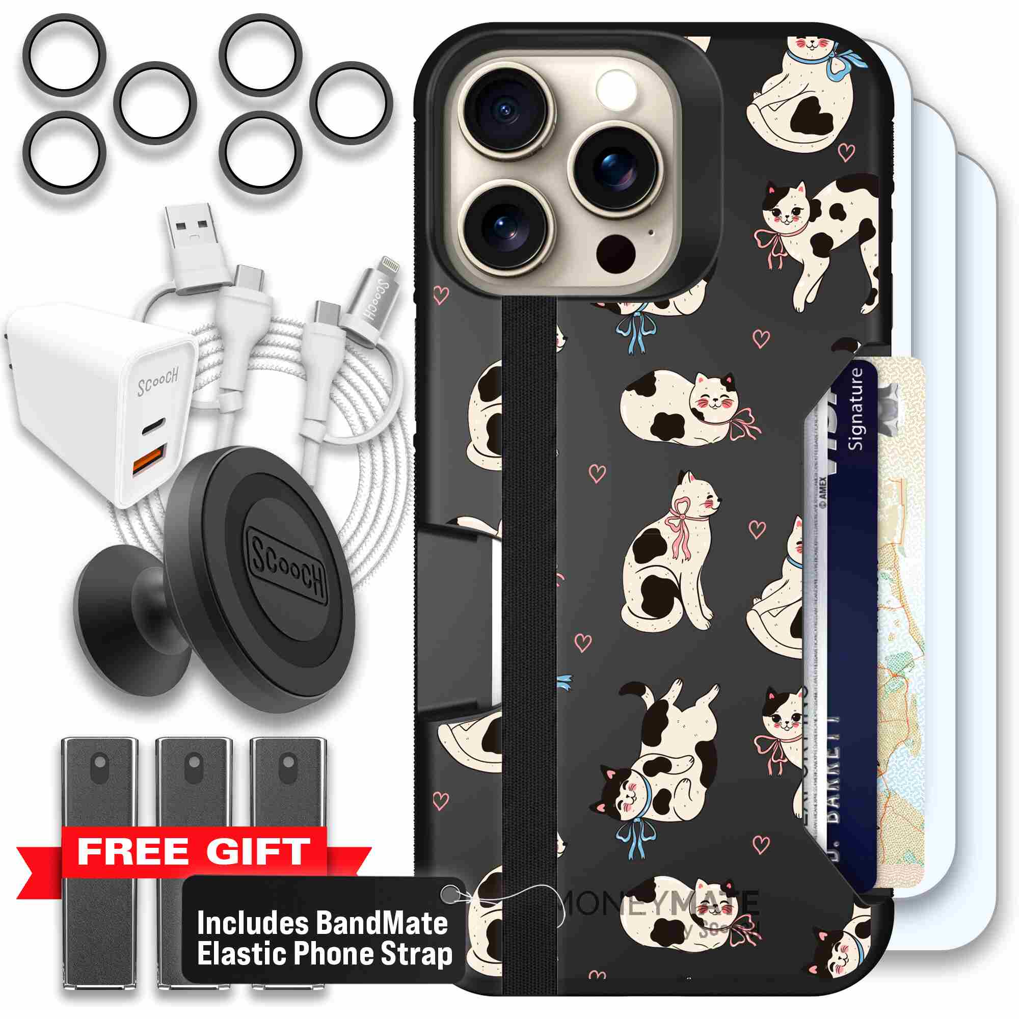 Bow Kitties | website | iPhone 15 Pro Max | Ultimate Bundle