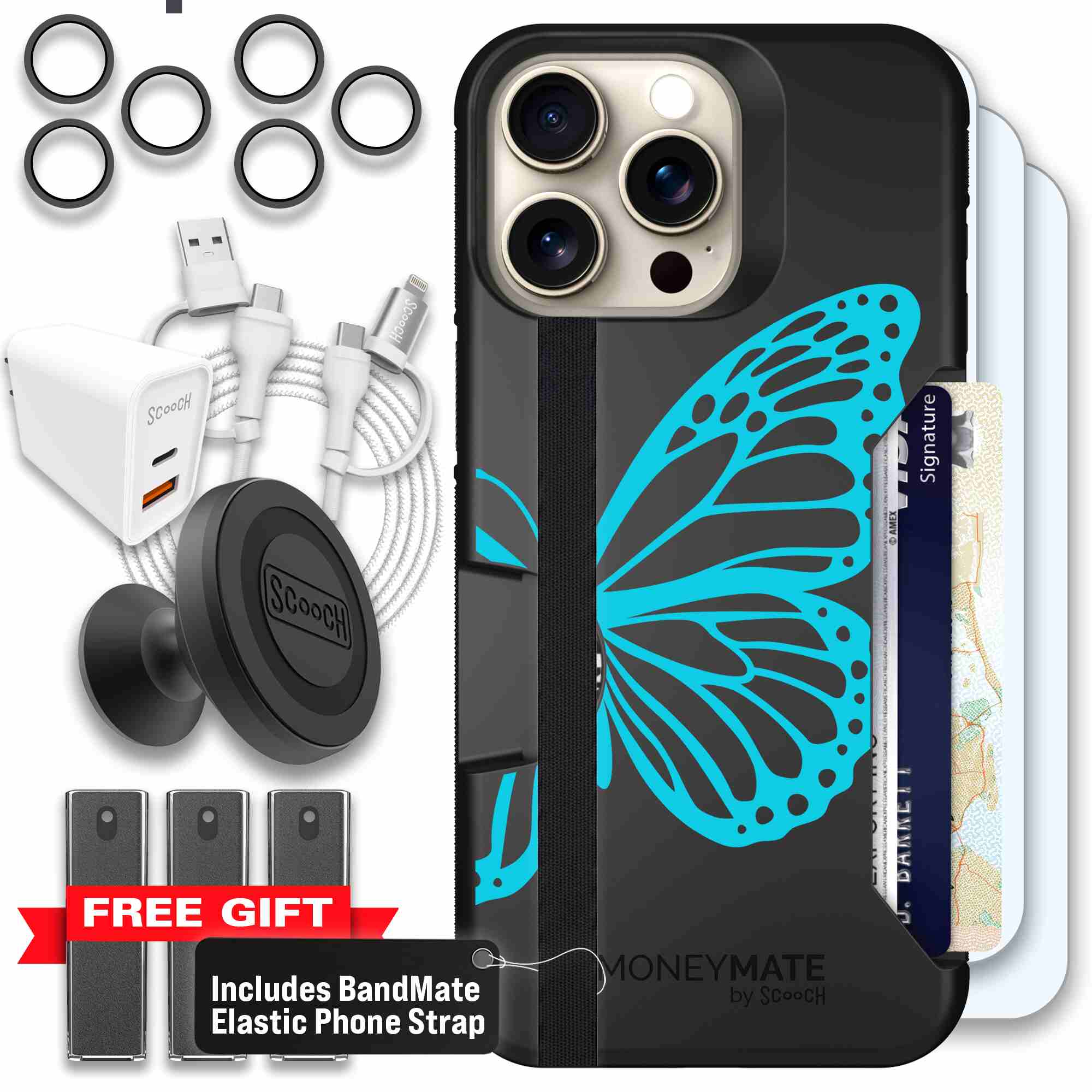 Azure Butterfly | website | iPhone 15 Pro Max | Ultimate Bundle