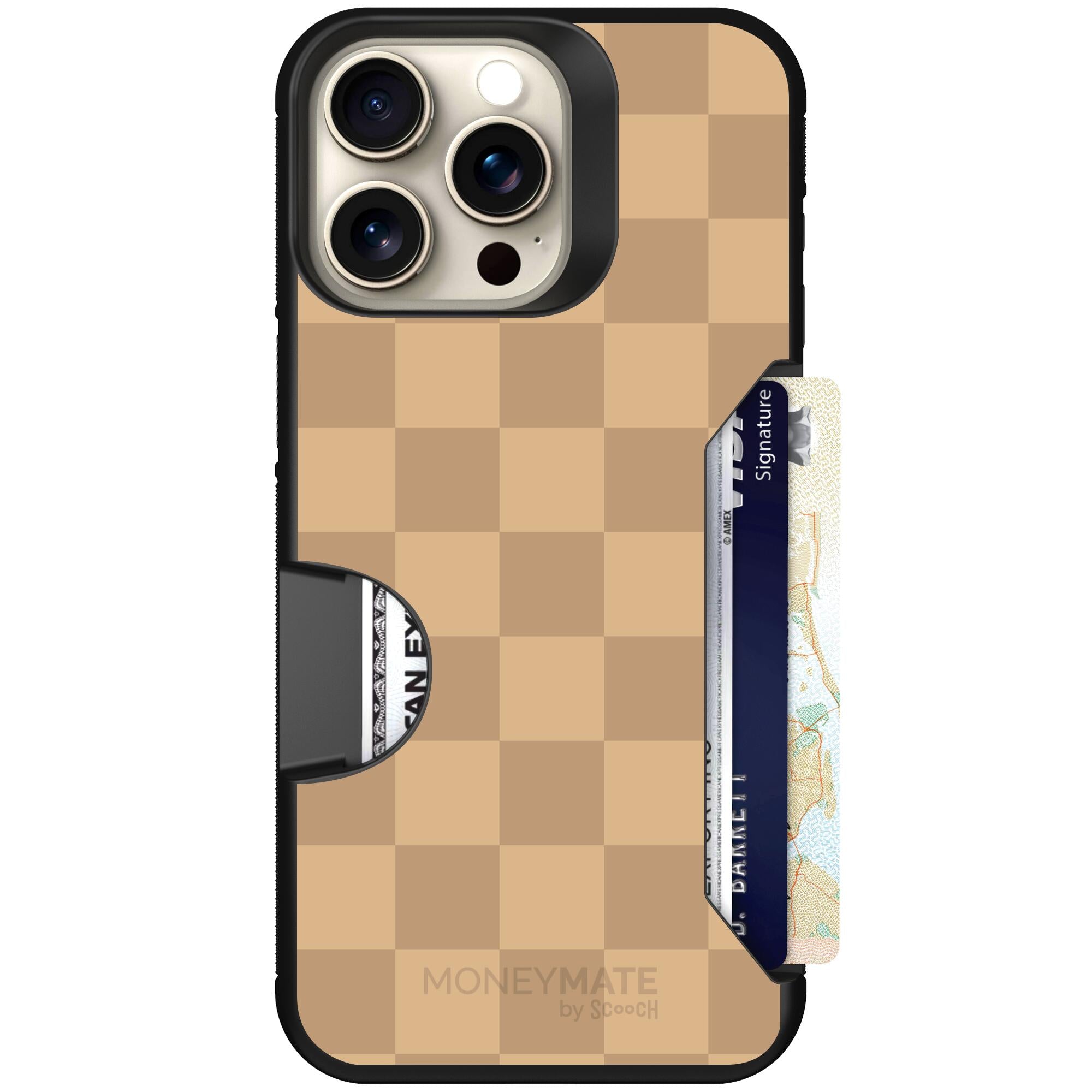 Checkered Beige | website | iPhone 15 Pro Max | Case