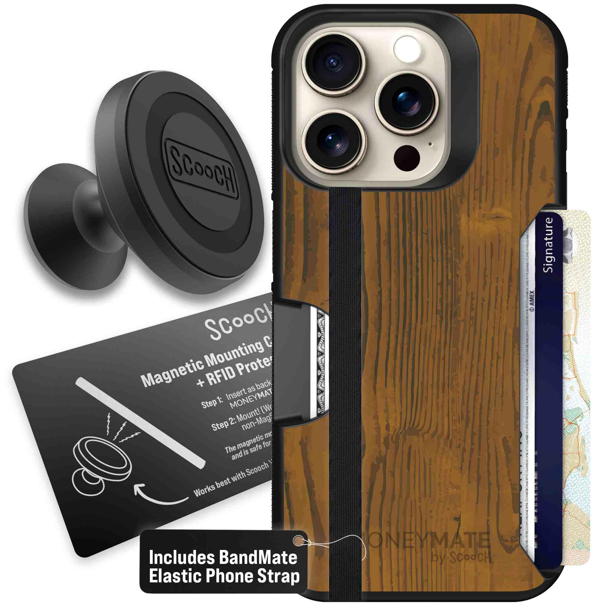 Wood Grain | website | iPhone 15 Pro | Starter Bundle