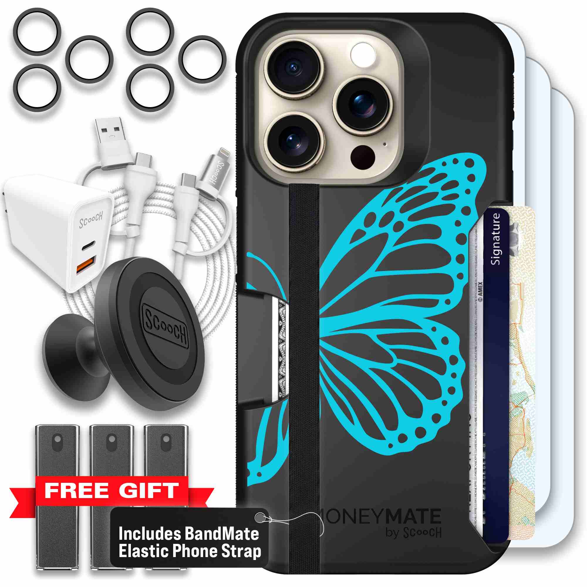 Azure Butterfly | website | iPhone 15 Pro | Ultimate Bundle