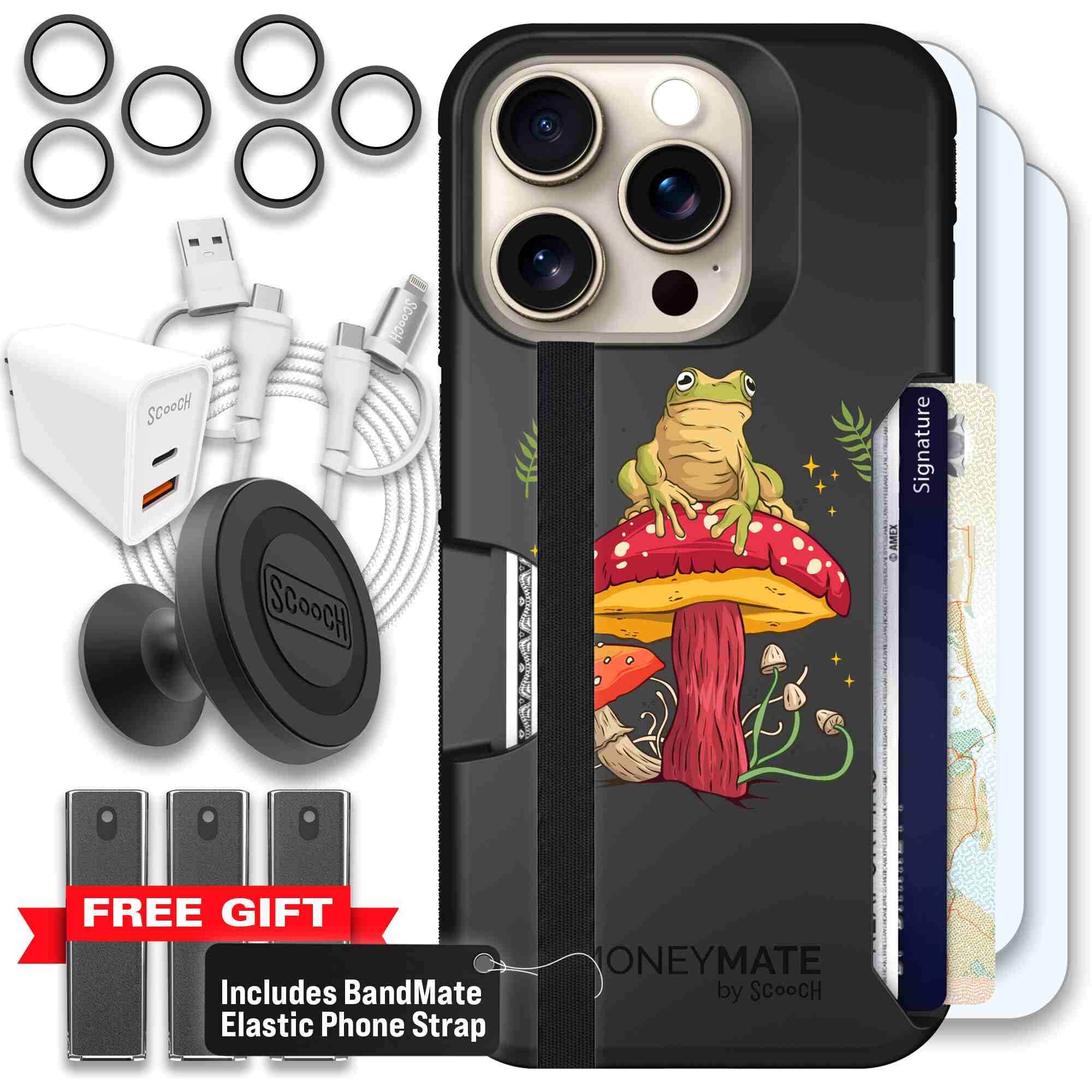 Toadstool Frog | website | iPhone 15 Pro | Ultimate Bundle