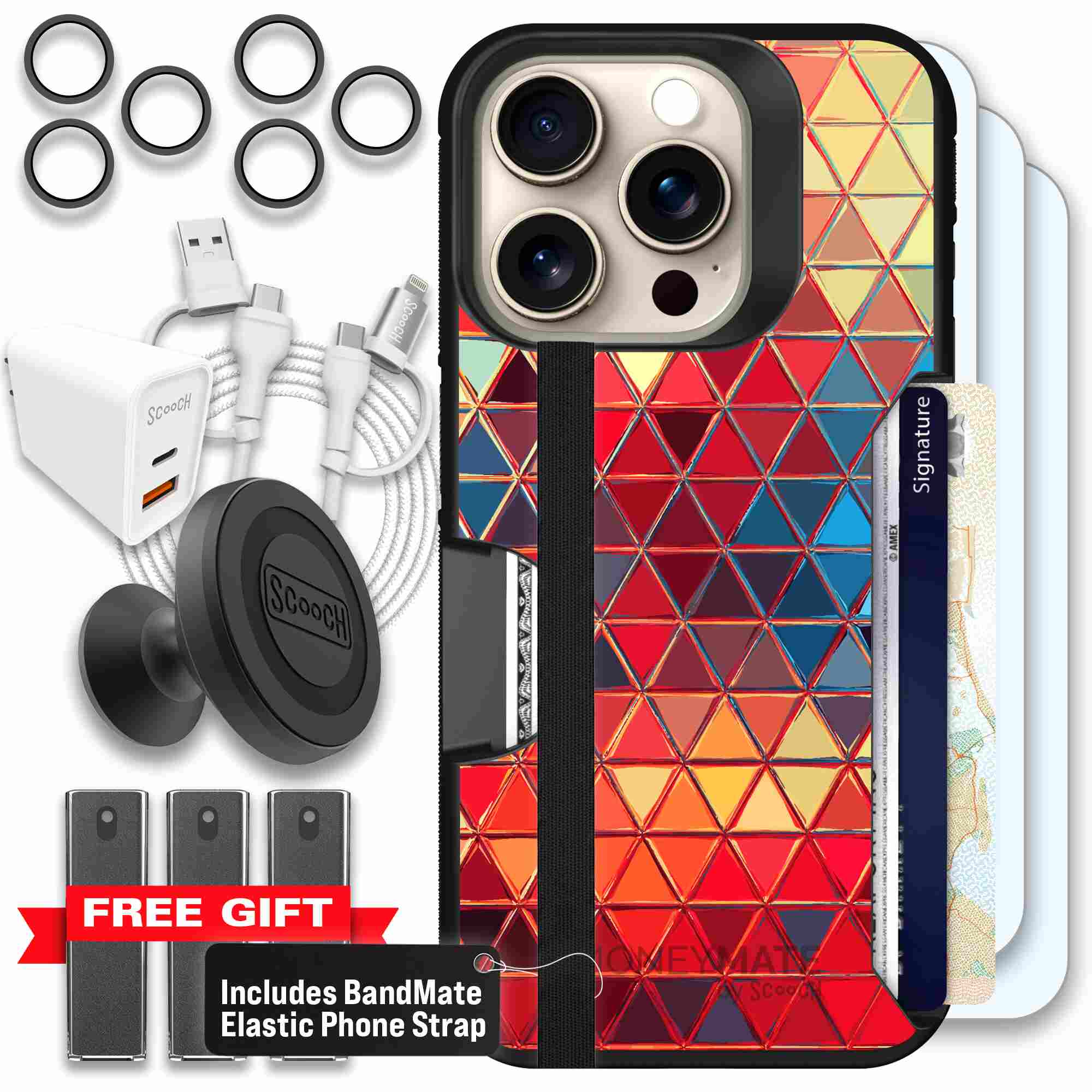 Festive Glass | website | iPhone 15 Pro | Ultimate Bundle