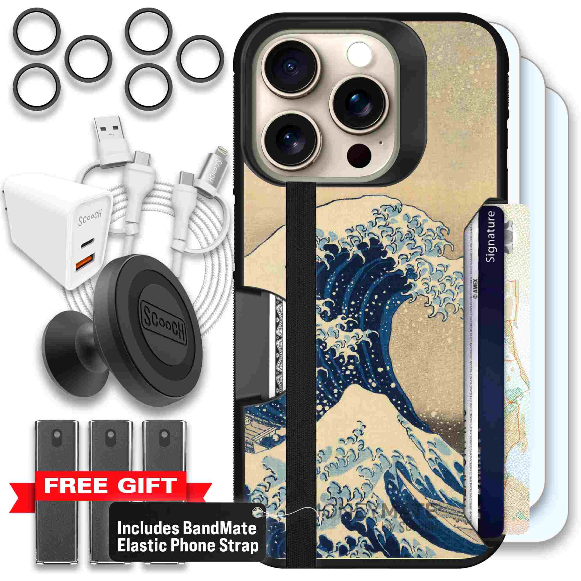 Great Wave | website | iPhone 15 Pro | Ultimate Bundle