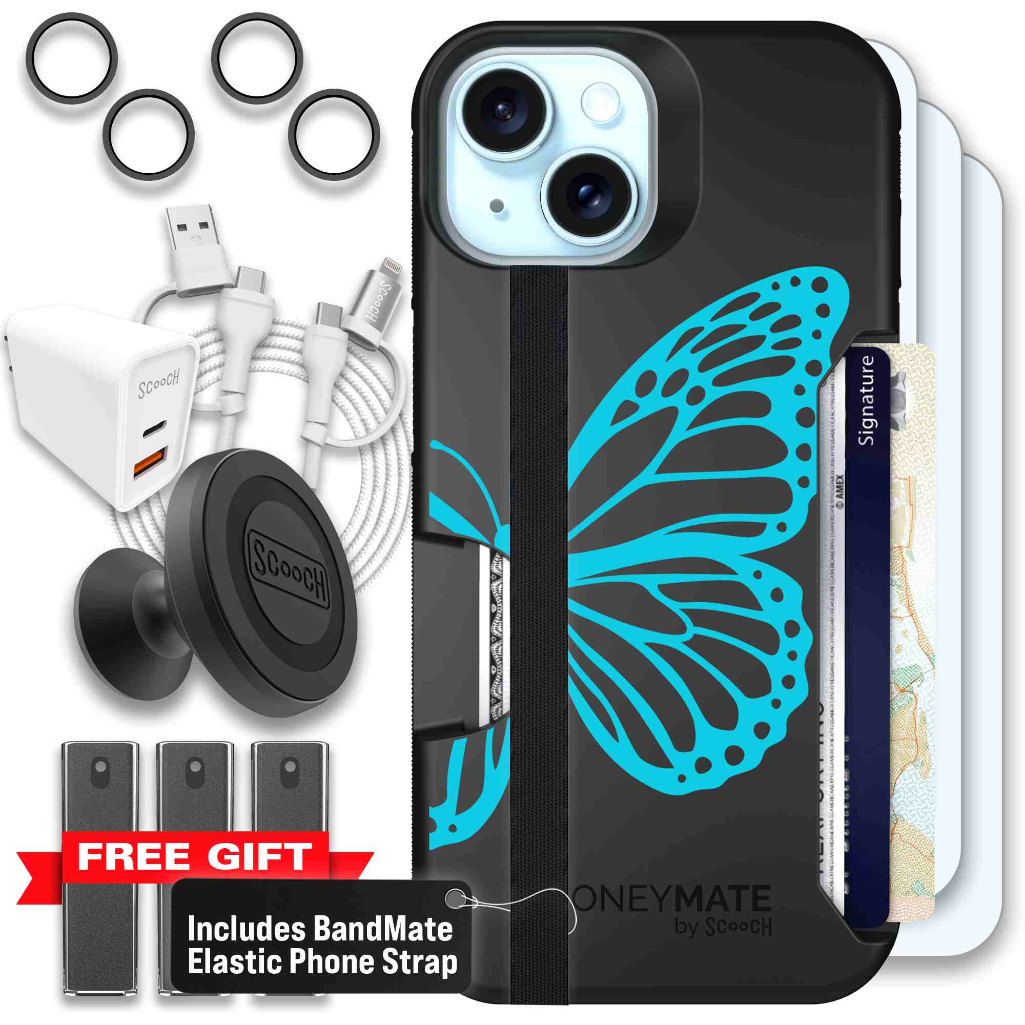 Azure Butterfly | website | iPhone 15 | Ultimate Bundle