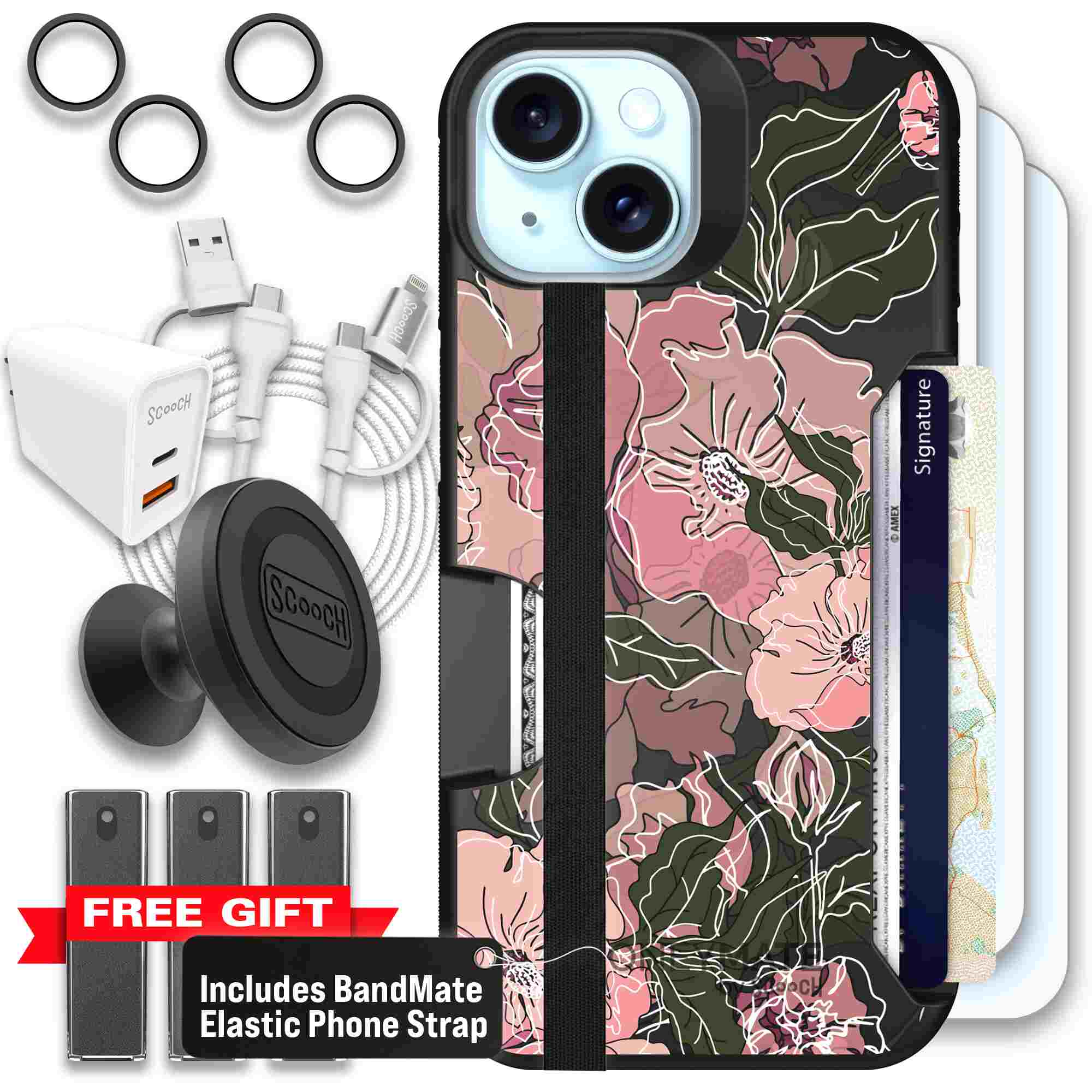 Blush Botanical | website | iPhone 15 | Ultimate Bundle