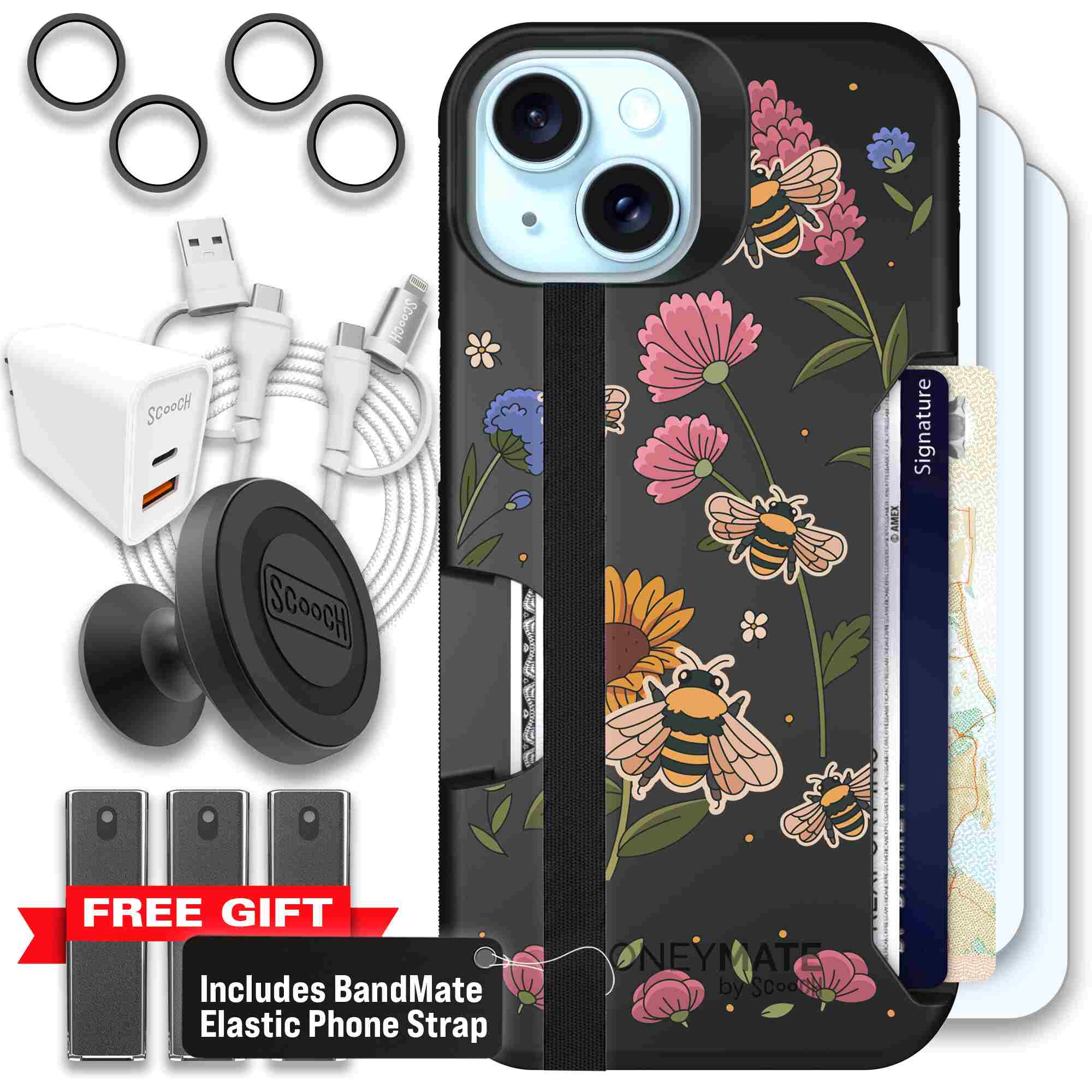 Bee Happy | website | iPhone 15 | Ultimate Bundle