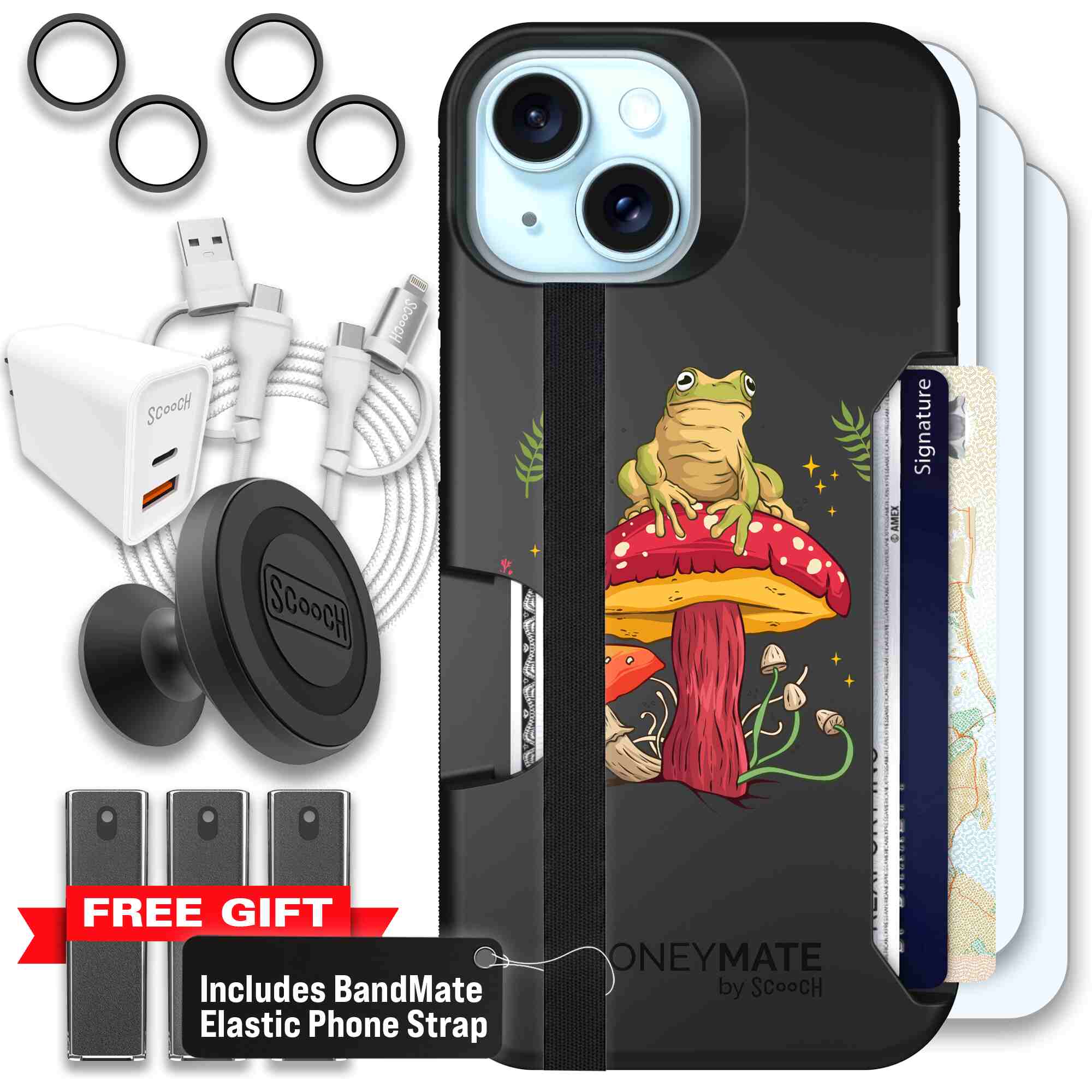 Toadstool Frog | website | iPhone 15 | Ultimate Bundle