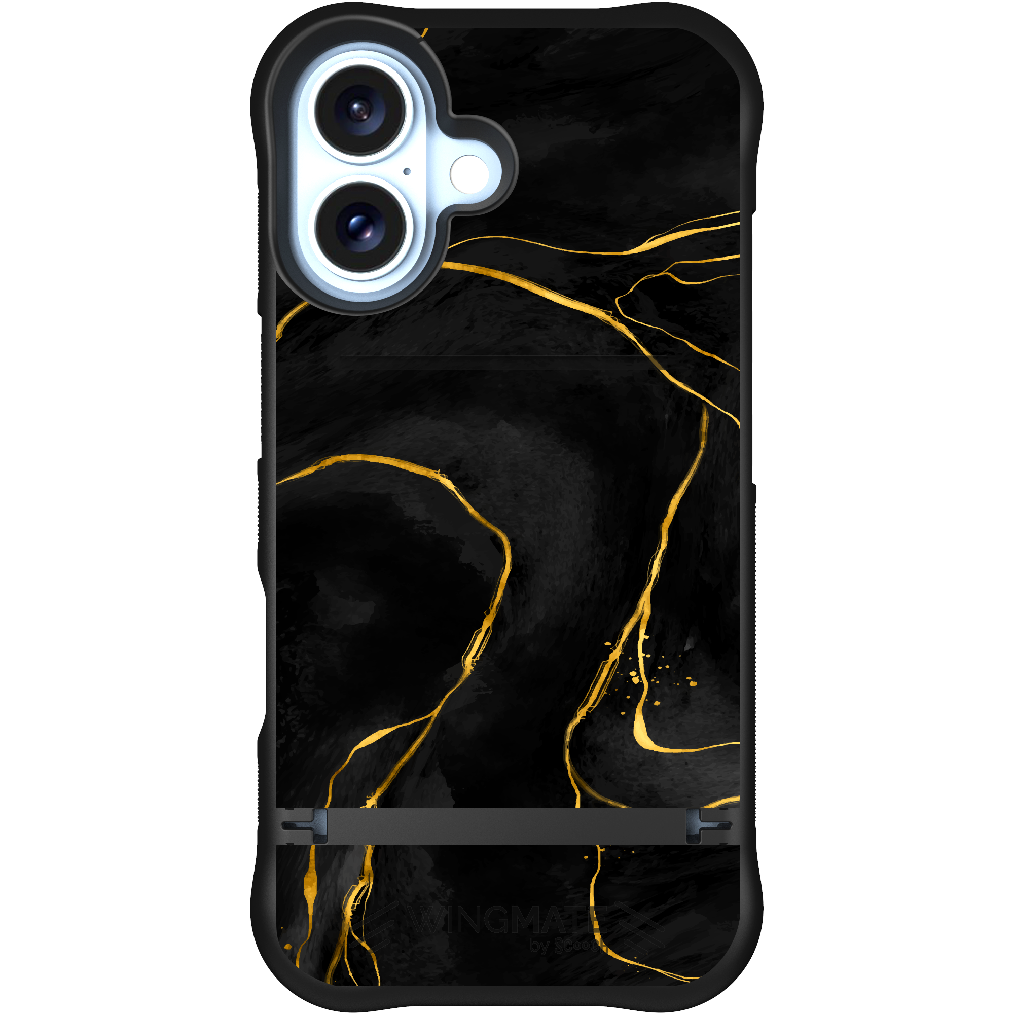 Wingmate Clearance - iPhone 16 - Black Marble
